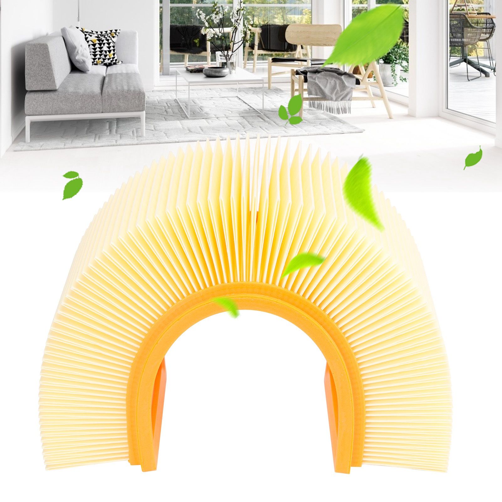 Flat Pleated Filter Screen Replacement Parts Fit for Karcher NT65/2 NT72/2 view 10