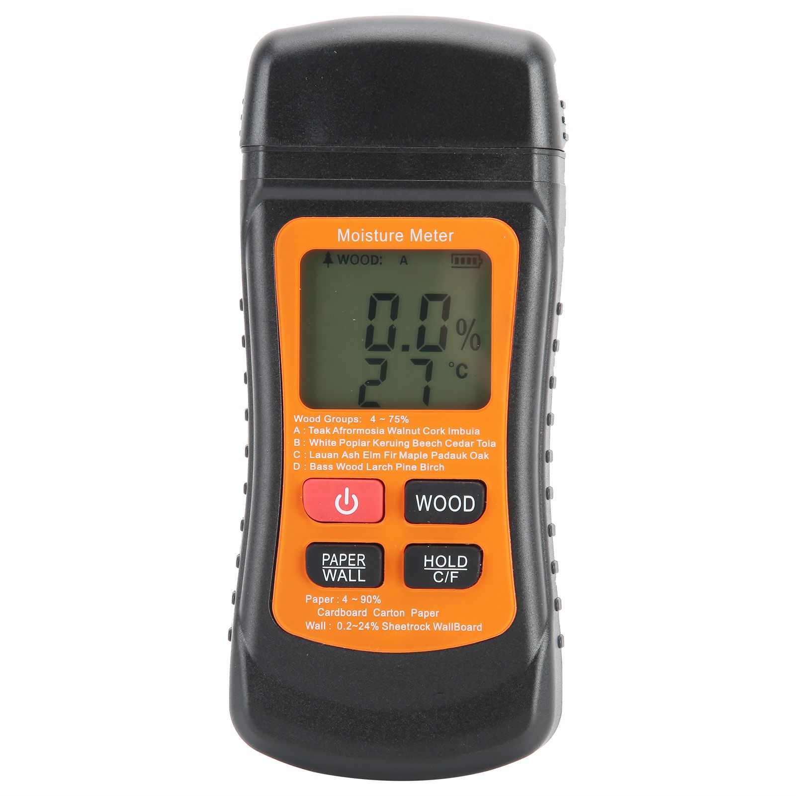 2in 1 Dual Pins Digital Wood Moisture Meter Humidity Tester Timber Damp Detector view 2