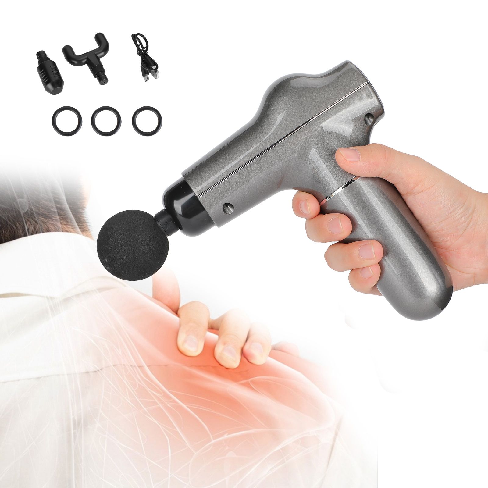 Mini Muscle Stimulator Body Relaxation Portable Muscle Massager Equipment with view 9
