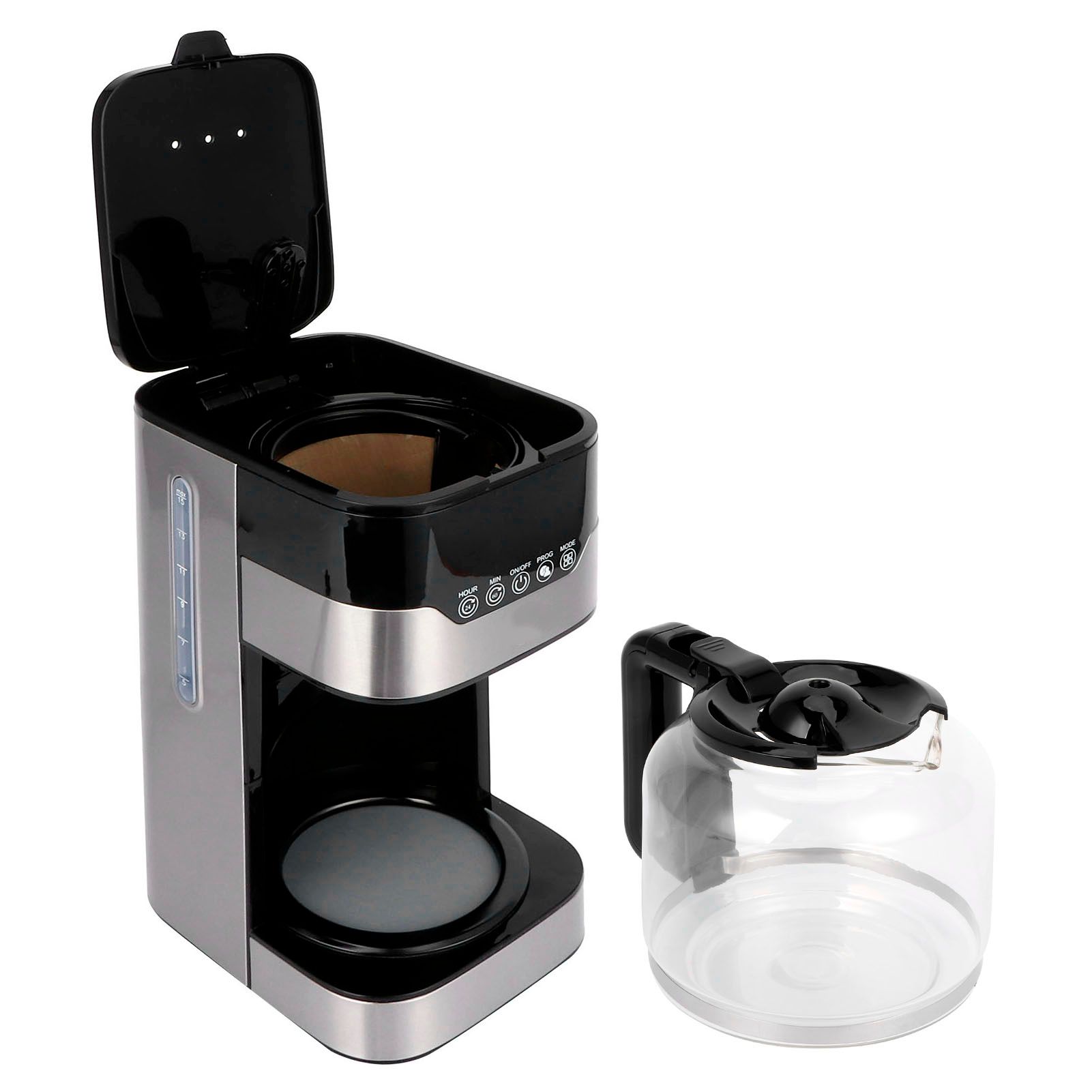 1.5L Tea Coffee Maker 900W Full Automatic Coffee Machine for Home Office view 7