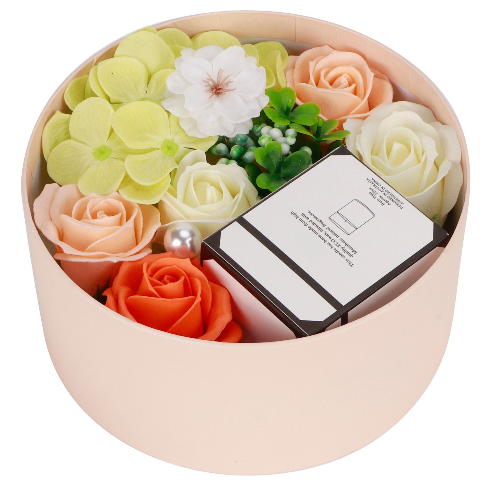 Rose Soap Flower Artificial Flower Bath Petal Box Scented Candle Wedding view 7