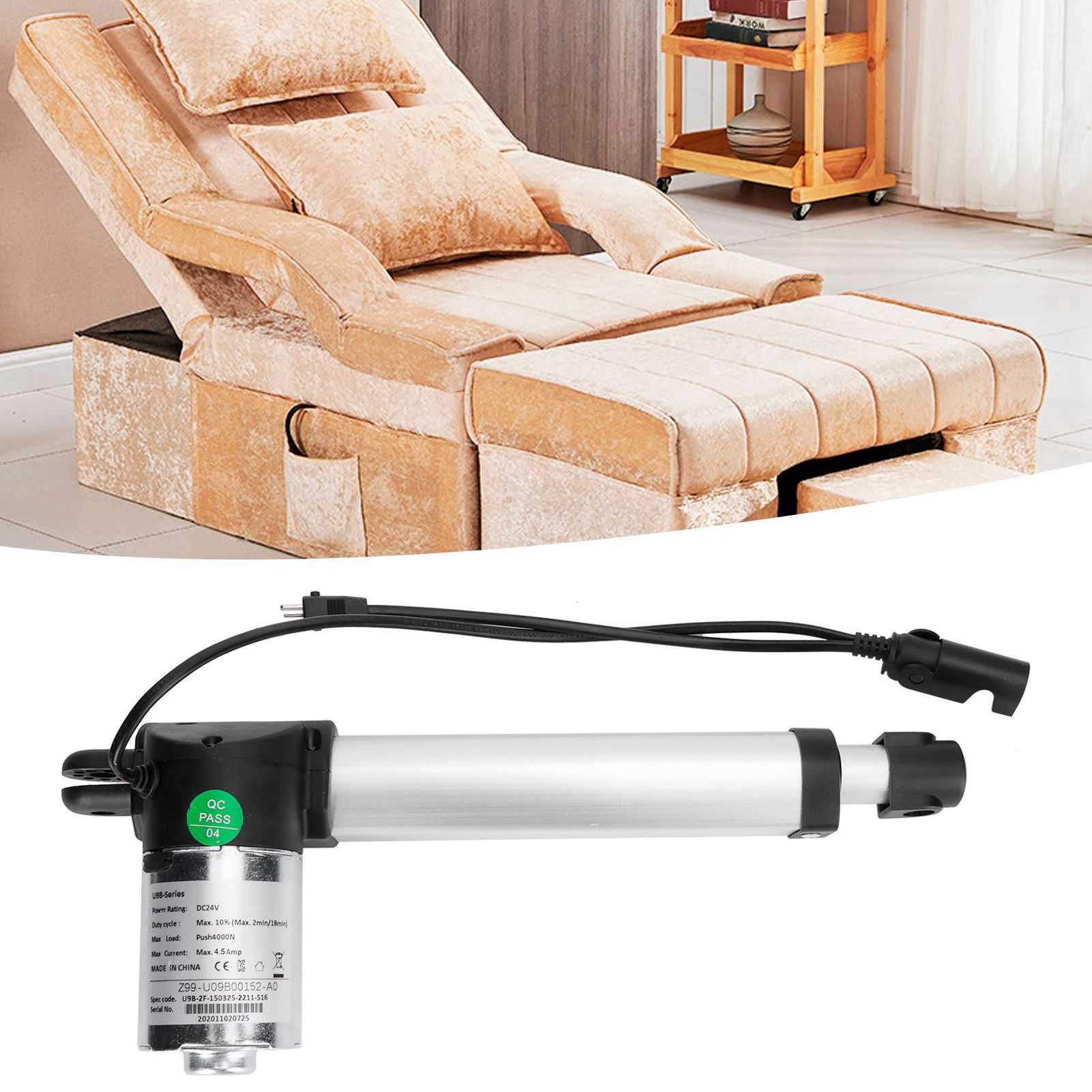 Electric Power Recliner Motor Lift Chairs Couch Actuator Replacement Motor DC24V view 10