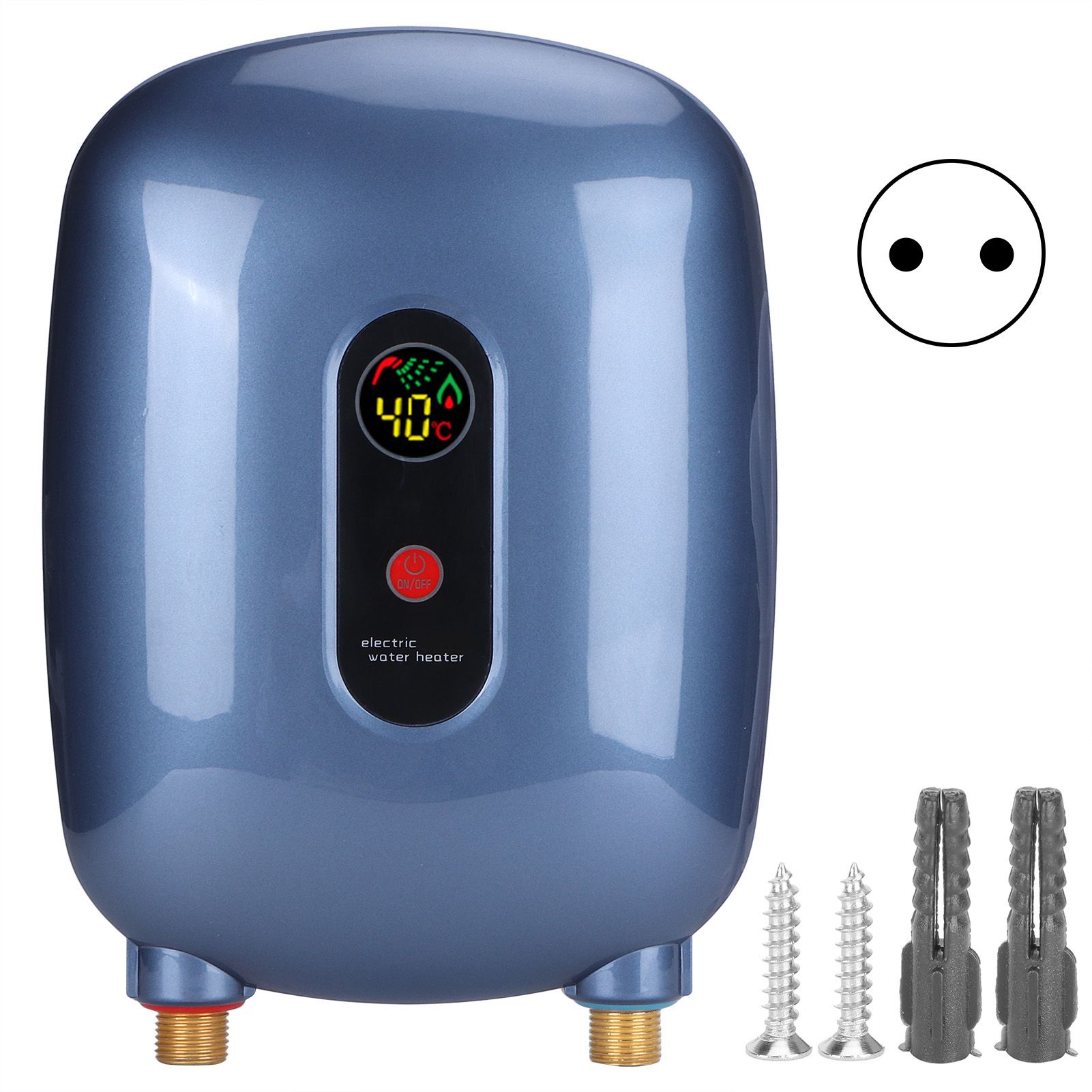 Electric Hot Water Heater 3‑Second Household Instant Water Heating Bathroom view 2