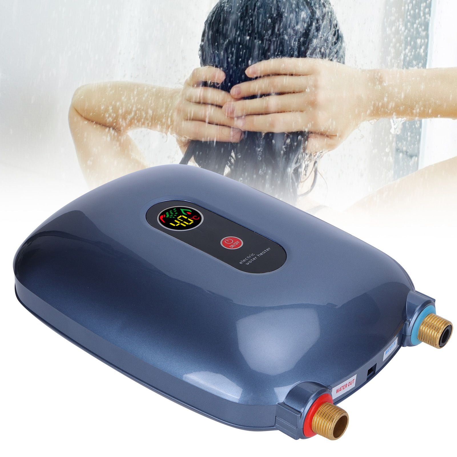 Electric Hot Water Heater 3‑Second Household Instant Water Heating Bathroom view 10