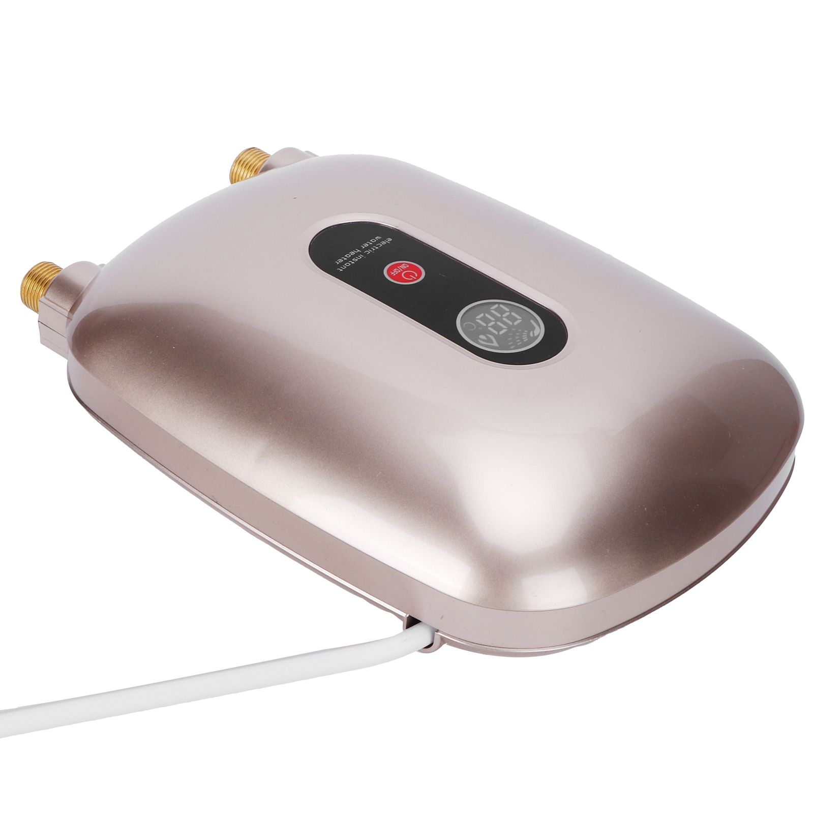 Electric Hot Water Heater Instant Water Heating Tankless Heater Temperature view 3