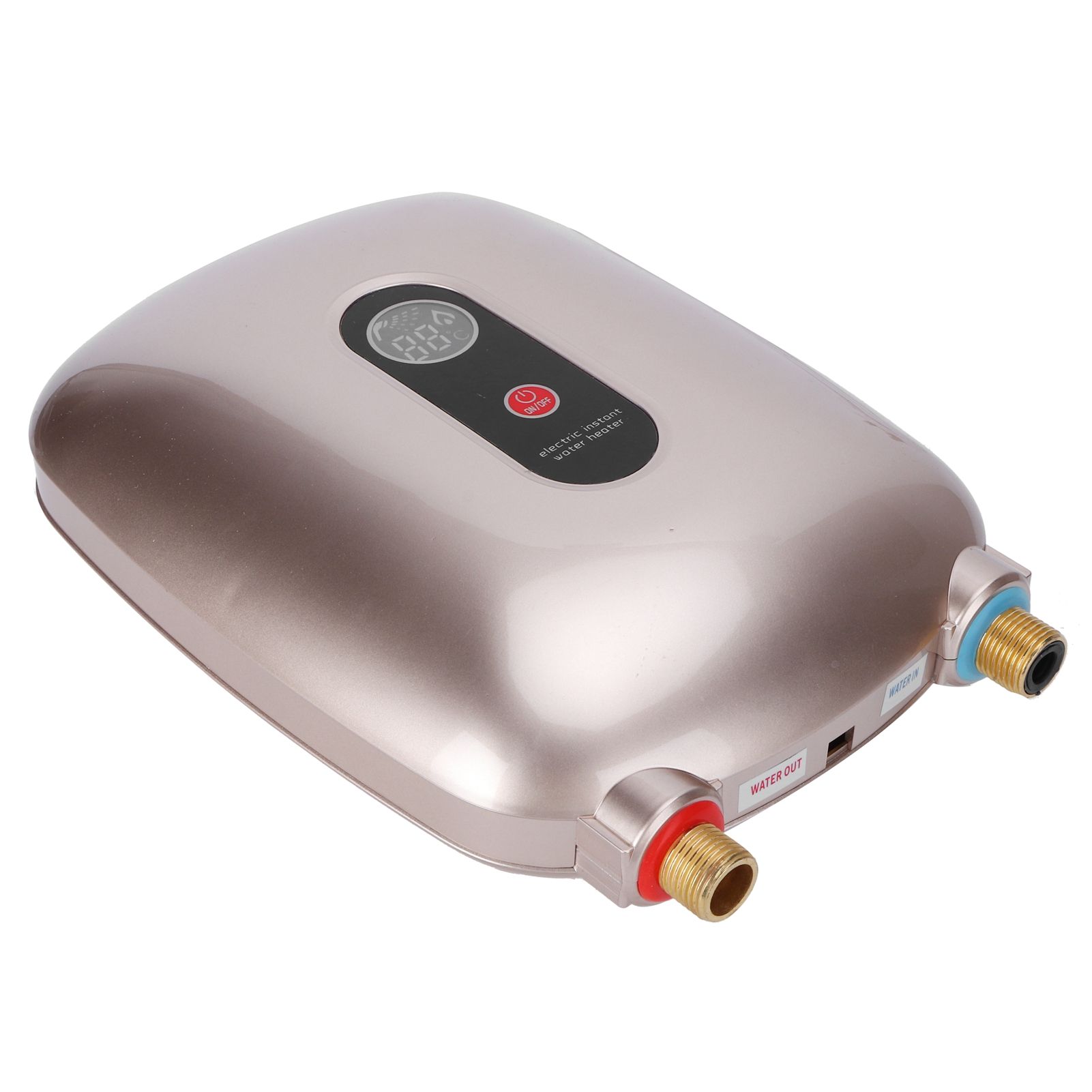 Electric Hot Water Heater Instant Water Heating Tankless Heater Temperature view 7