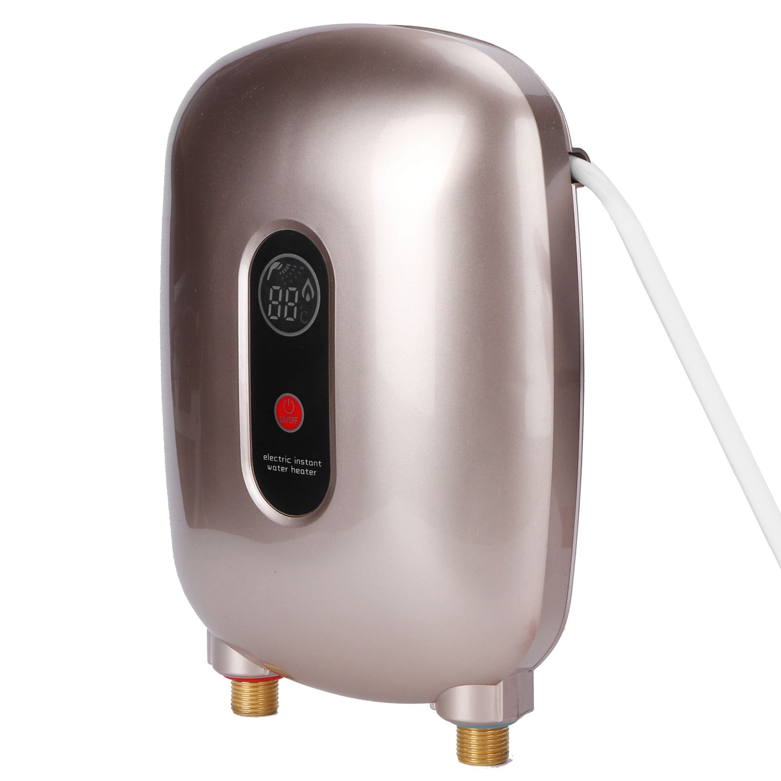 Electric Hot Water Heater Instant Water Heating Tankless Heater Temperature view 8