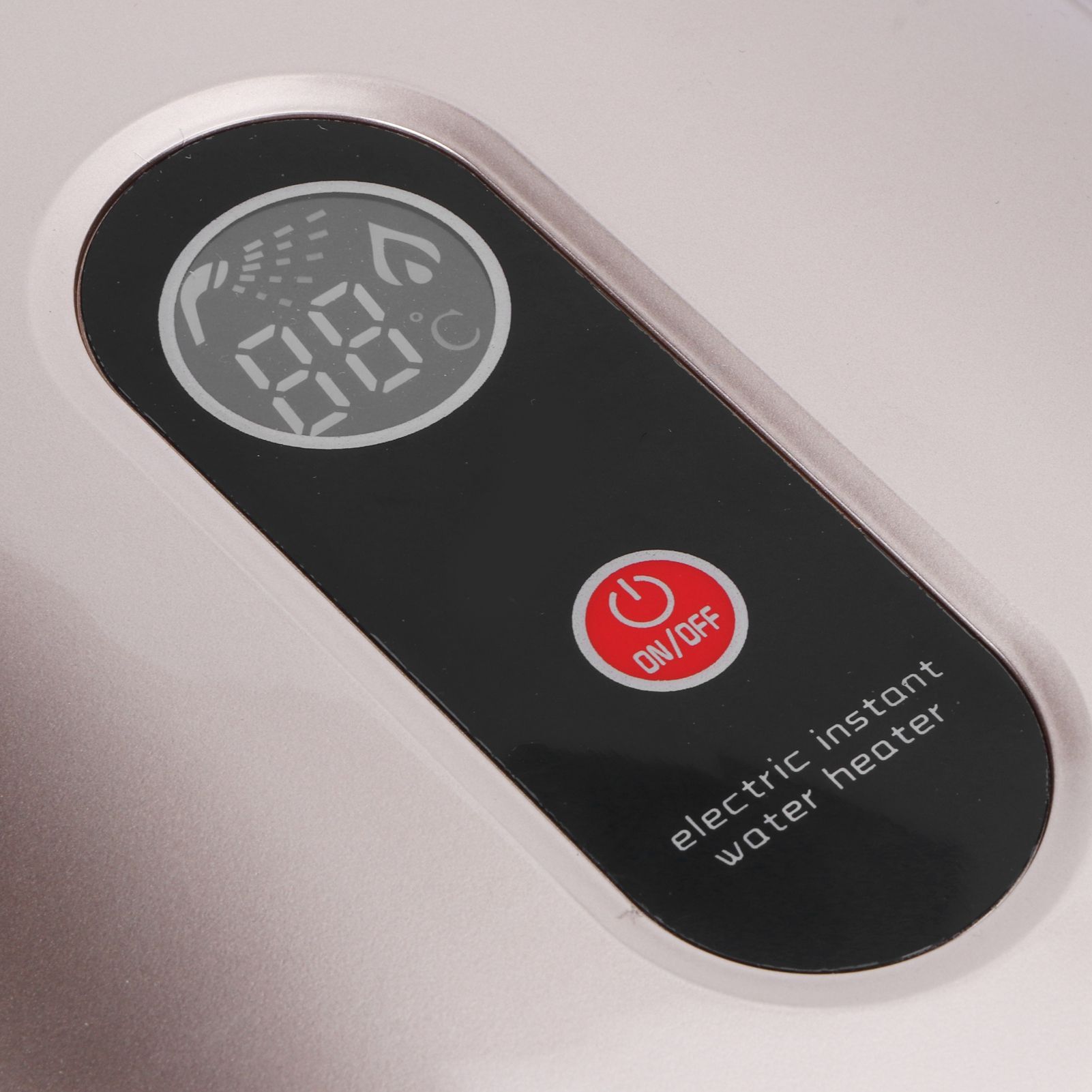 Electric Hot Water Heater Instant Water Heating Tankless Heater Temperature view 12
