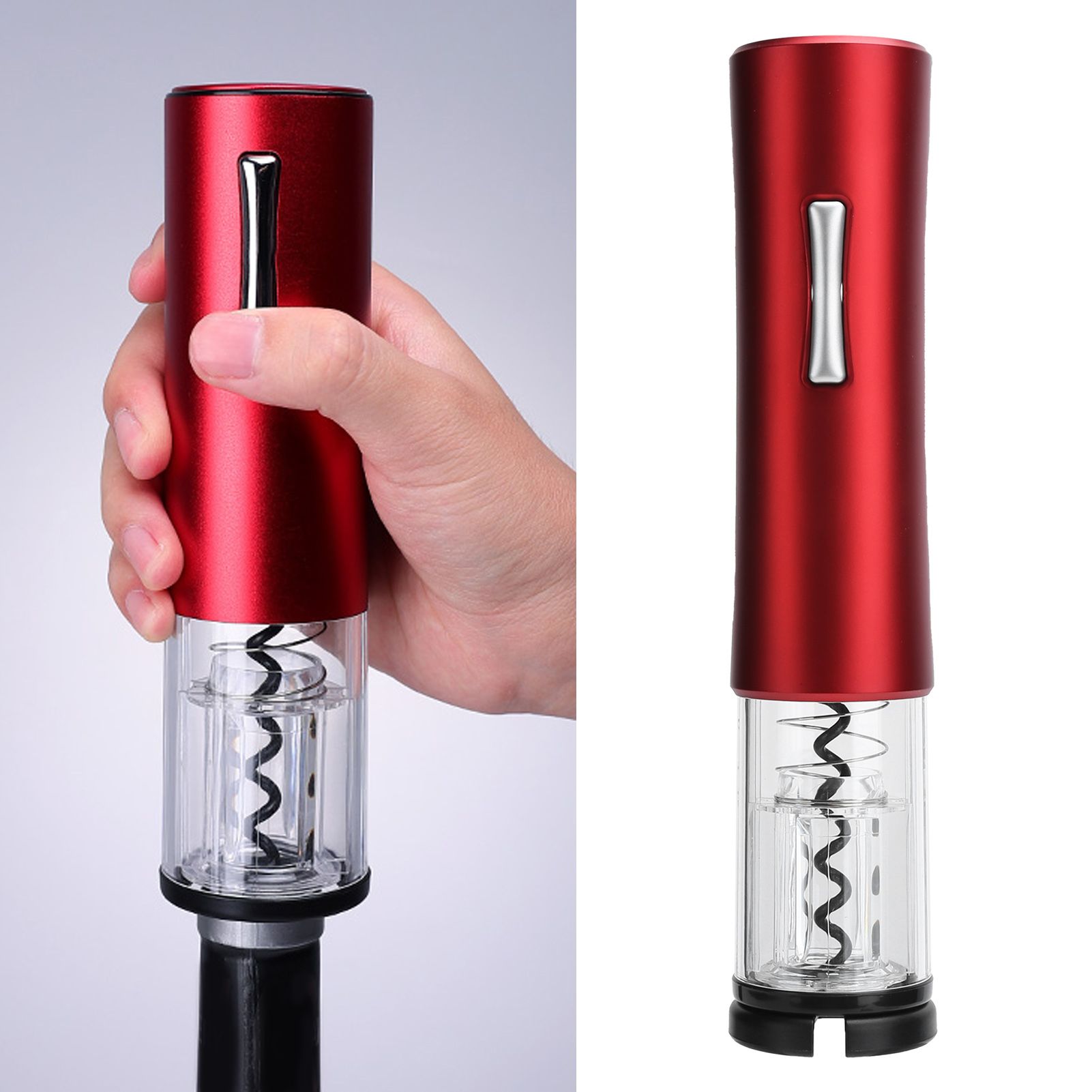 Electric Wine Opener Automatic Bottle Jar Corkscrew Foil Cutter Portable view 10