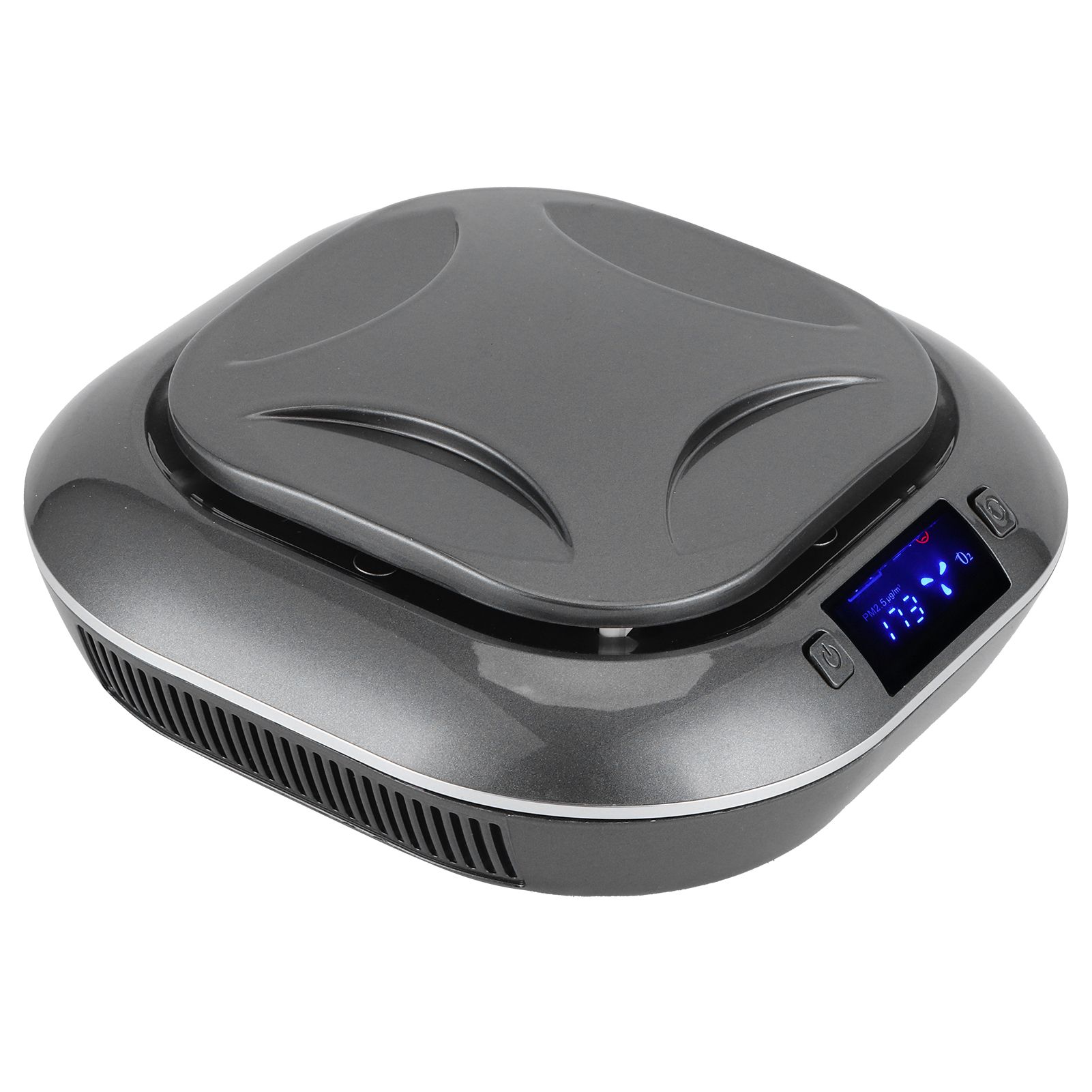 Intelligent Indoor Air Purifier Car Anion Purifier with Cigarette Lighter view 3