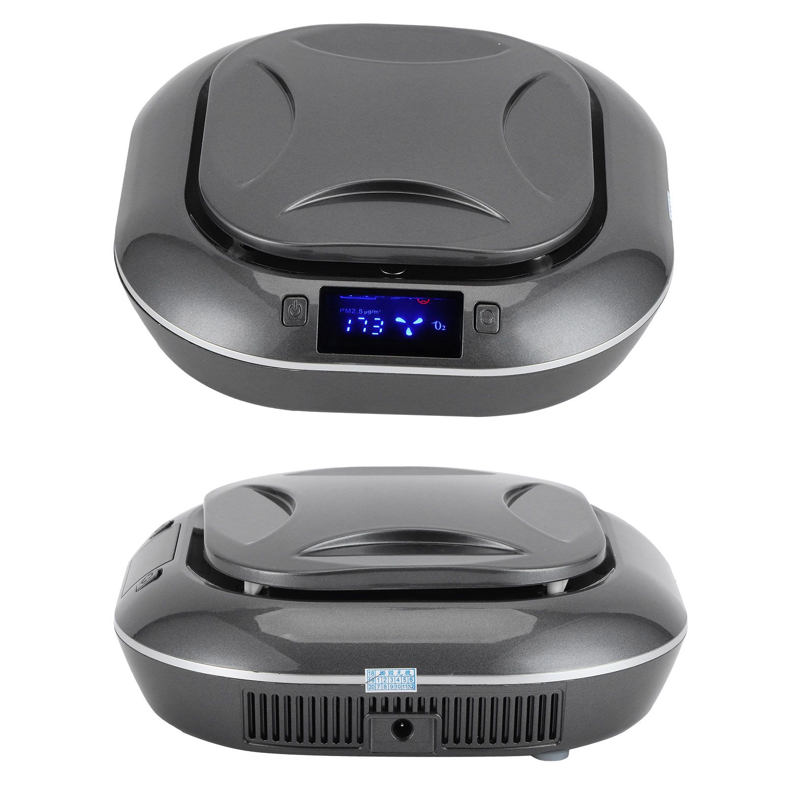Intelligent Indoor Air Purifier Car Anion Purifier with Cigarette Lighter view 7
