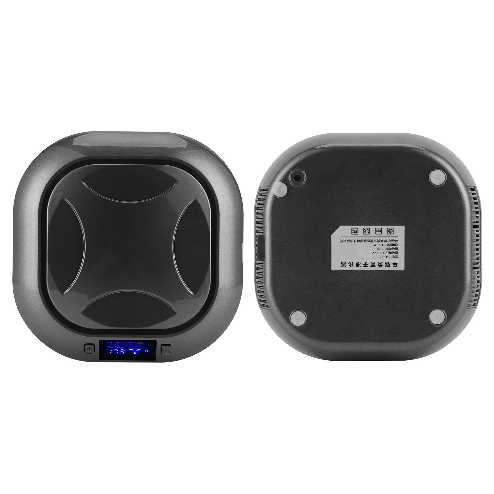 Intelligent Indoor Air Purifier Car Anion Purifier with Cigarette Lighter view 8