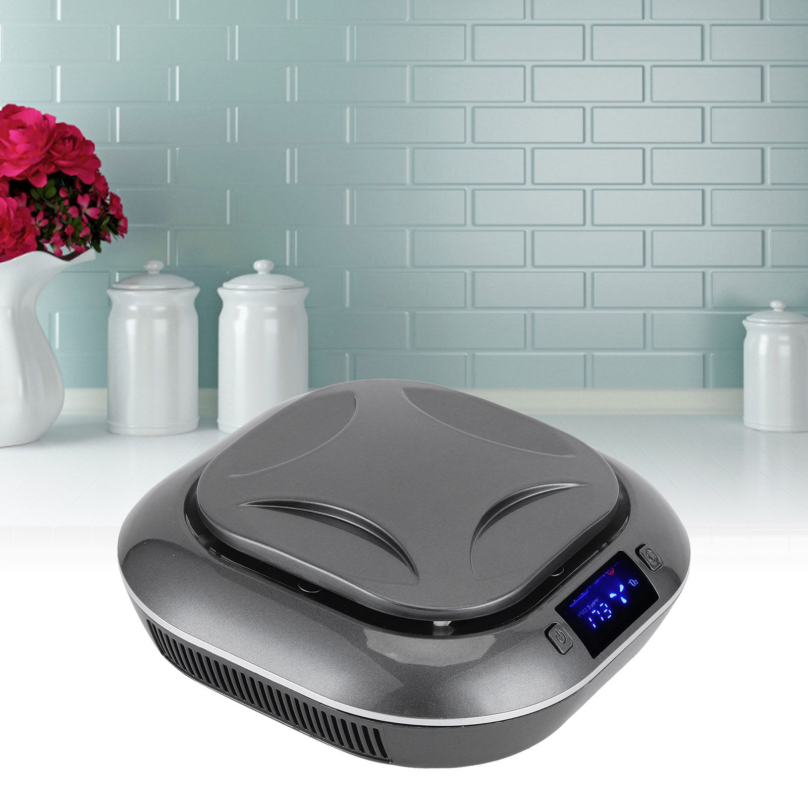 Intelligent Indoor Air Purifier Car Anion Purifier with Cigarette Lighter view 9