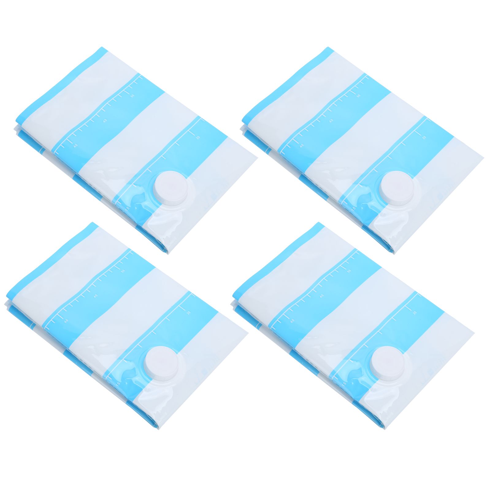 Travel Vacuum Bag Reusable Clothes Quilt Blanket Storage Bags with 3.5cm Air view 3