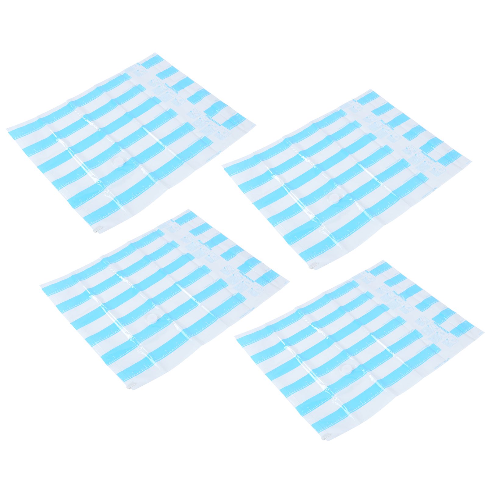 Travel Vacuum Bag Reusable Clothes Quilt Blanket Storage Bags with 3.5cm Air view 3