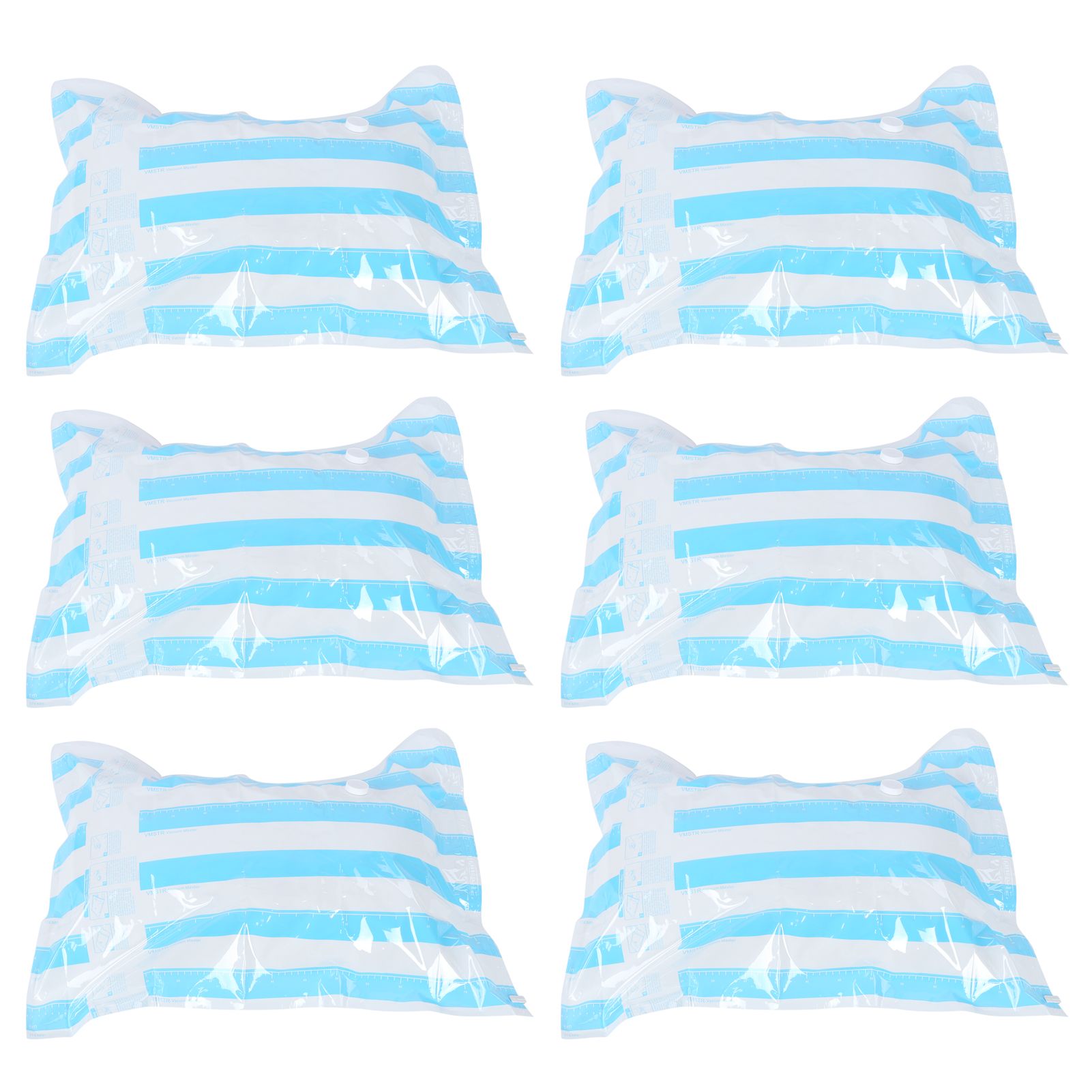 Travel Vacuum Bag Reusable Clothes Quilt Blanket Storage Bags with 3.5cm Air view 7