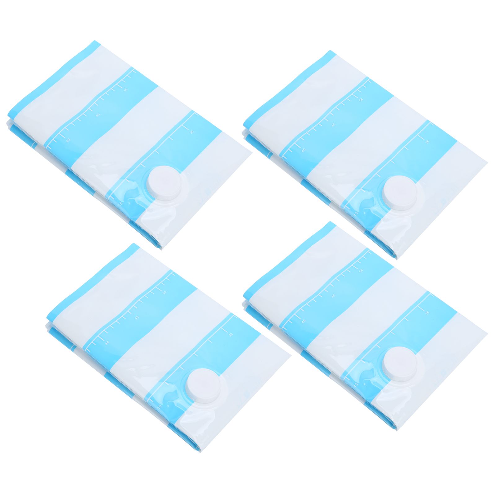 Travel Vacuum Bag Reusable Clothes Quilt Blanket Storage Bags with 3.5cm Air view 8