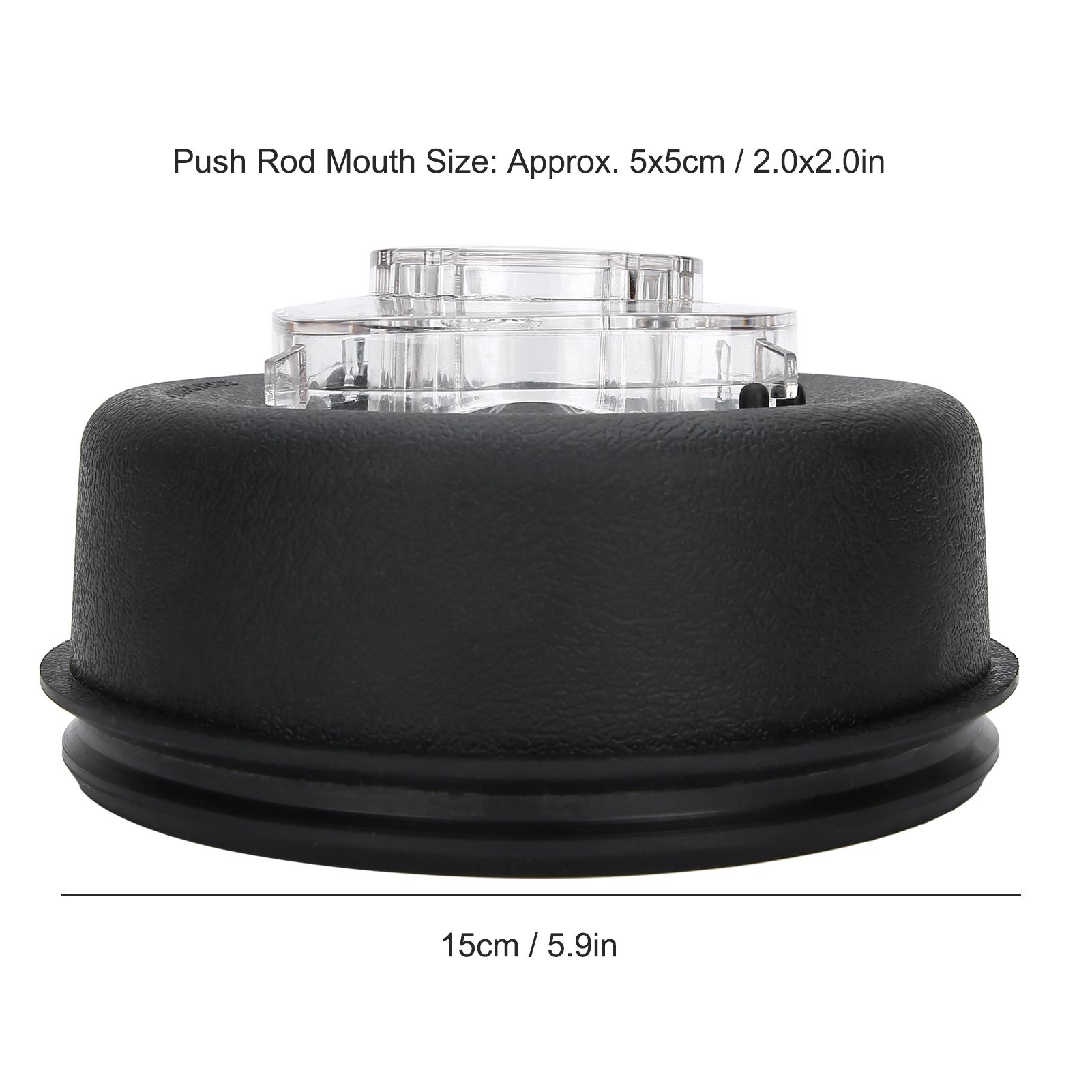 Juicer Blender Upper Lid with Plug Replacement Accessory Parts Fit for 64oz view 12