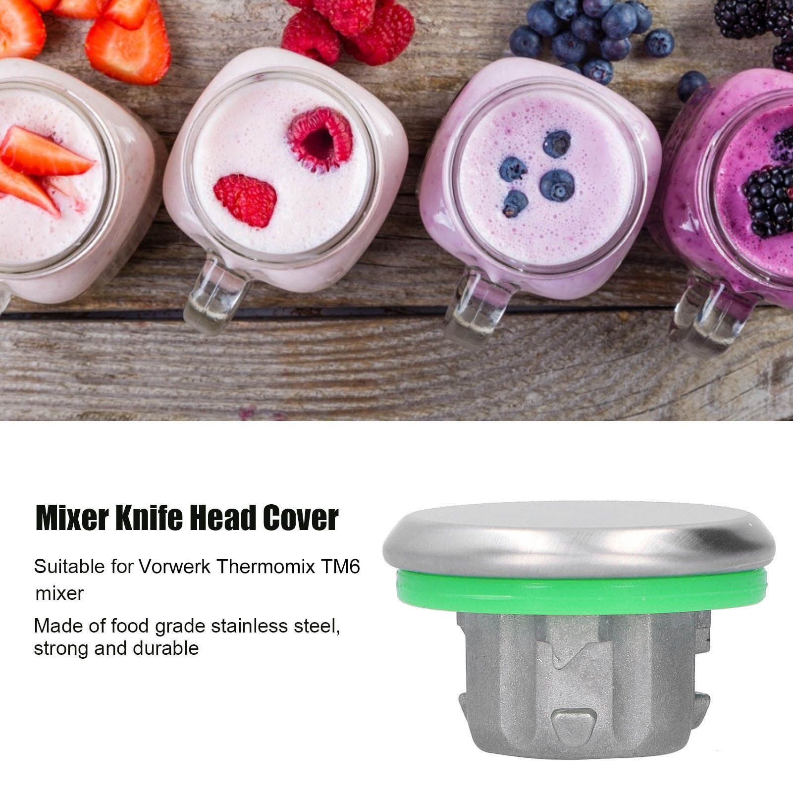 Mixer Knife Head Cover for Vorwerk Thermomix TM6 Blender Stainless Steel view 12
