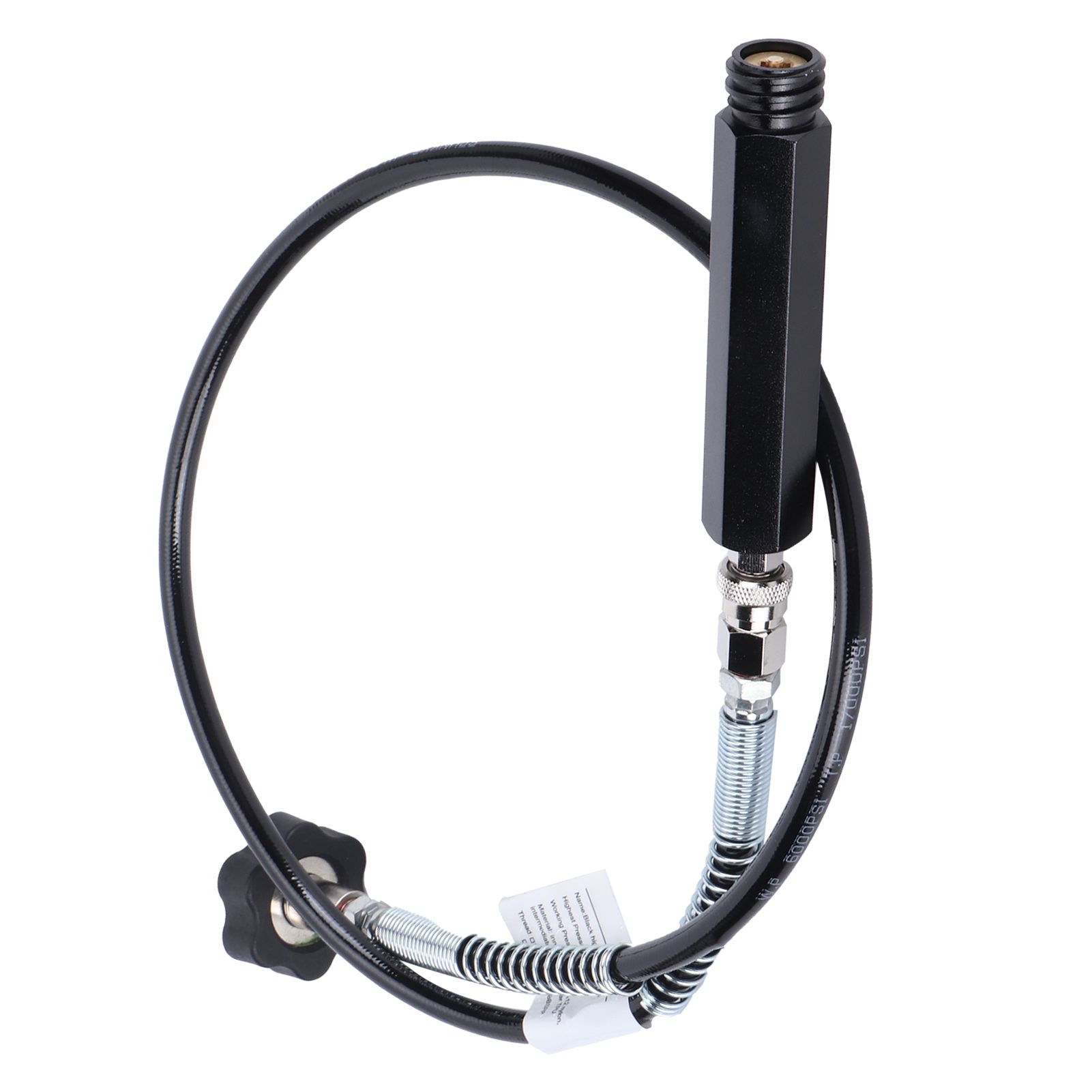 CGA320 TR21‑4 36in Black Soda Hose Adapter Set Stable Performance Sturdy view 6