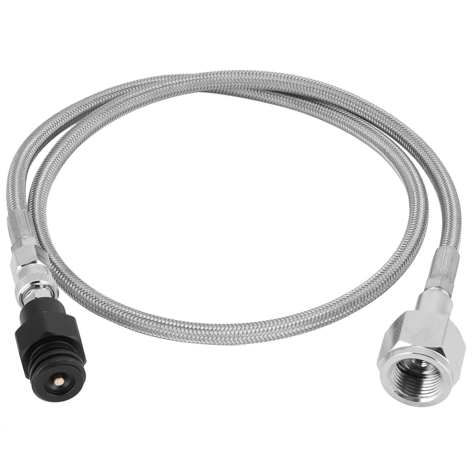 1.5m Soda Hose CGA320 // TR21-4 Carbon Dioxide Gas Cylinder Refilling Adapter view 4