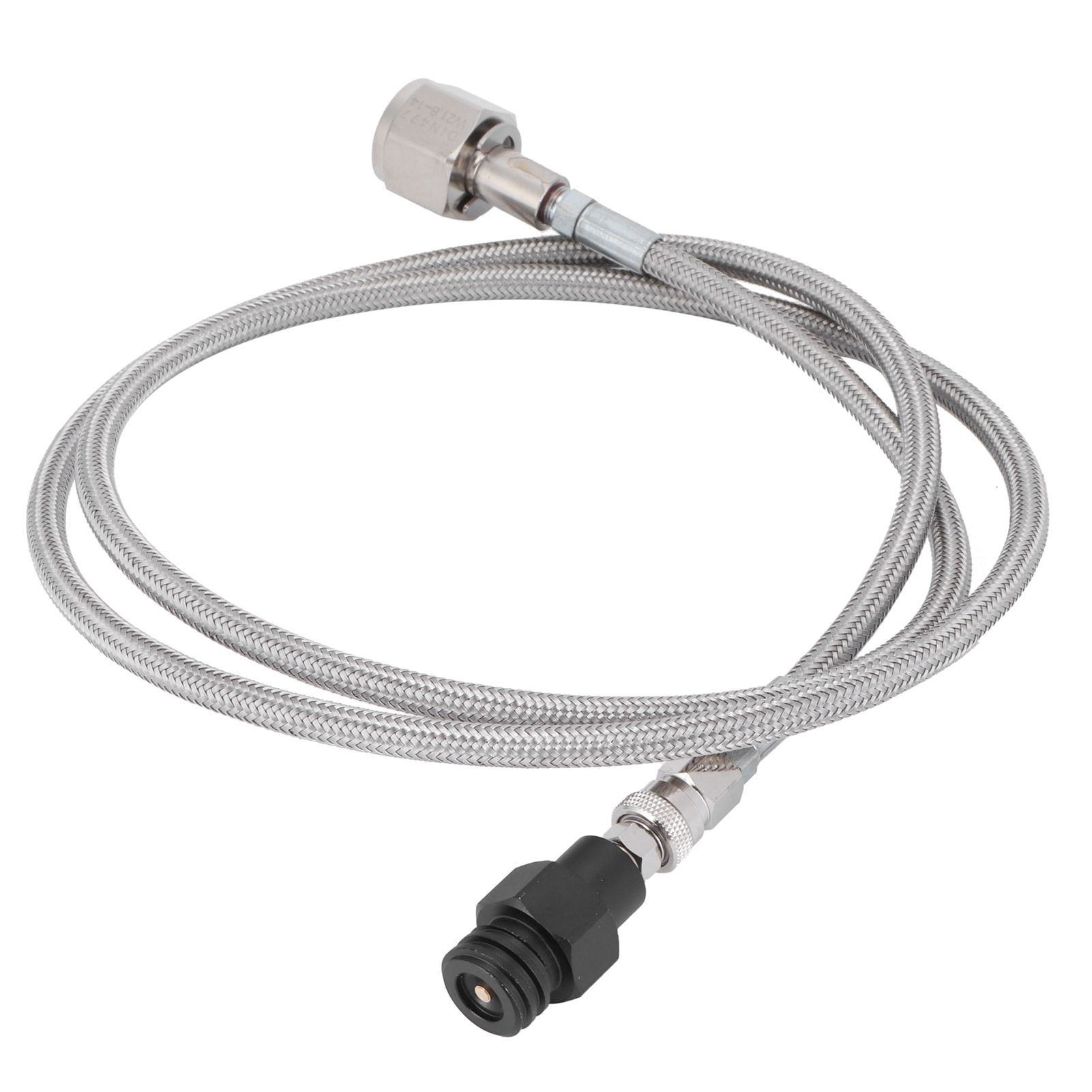 Soda Tube CO2 Cylinder Refill Adapter Hose LowPressure 1500Psi 1.5m W21.814 view 3