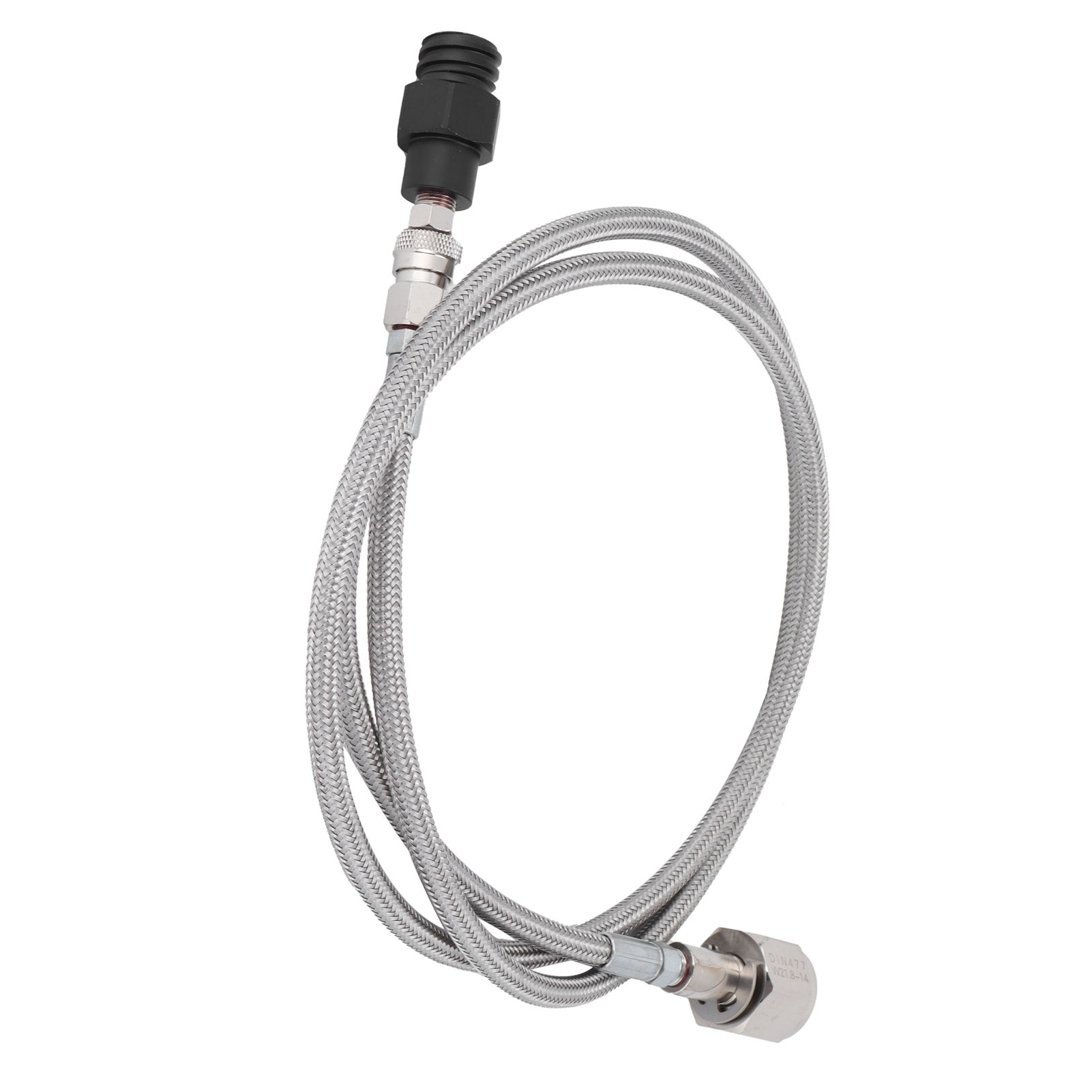 Soda Tube CO2 Cylinder Refill Adapter Hose LowPressure 1500Psi 1.5m W21.814 view 8