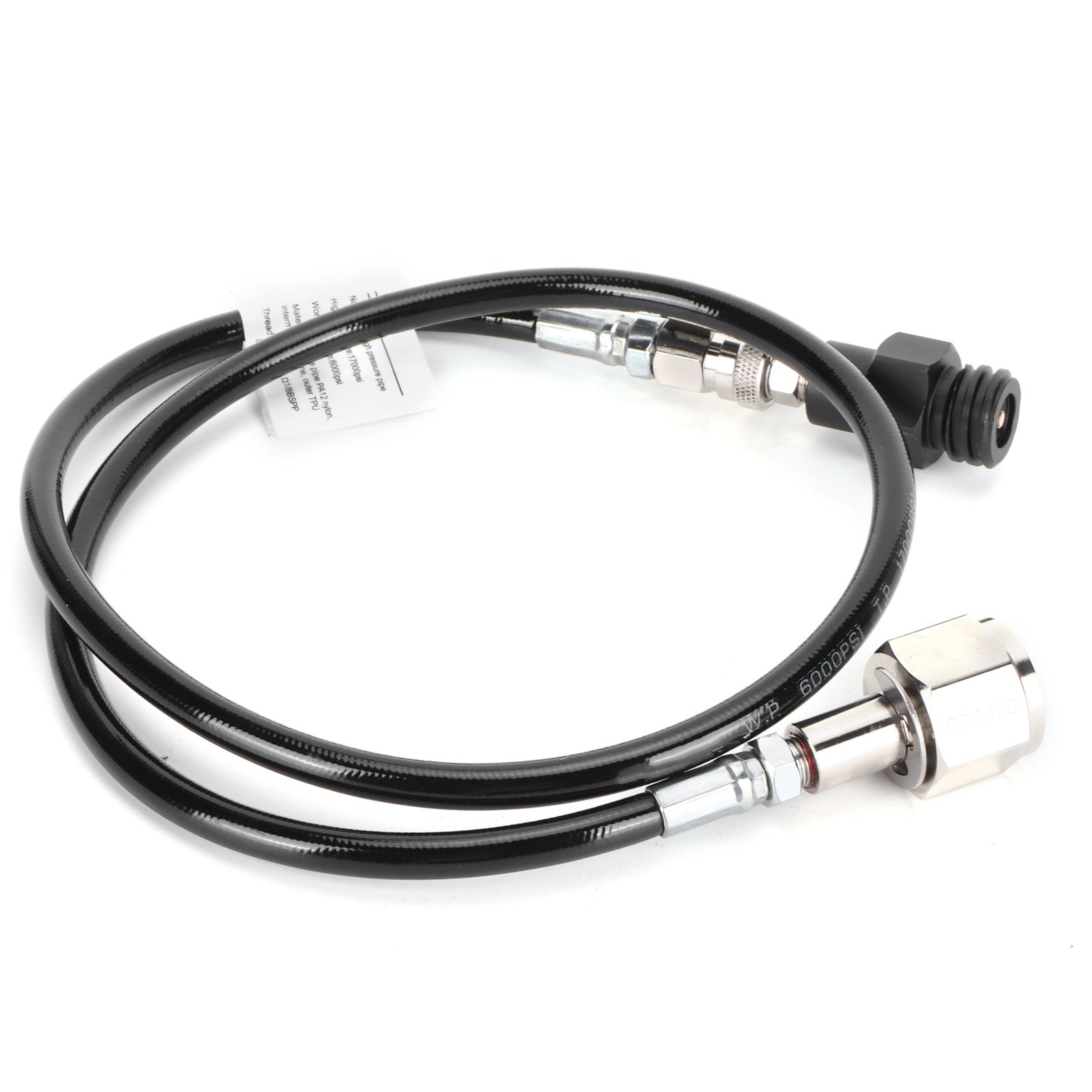 CGA320 Hose Adapter for Soda Machine Carbon Dioxide Gas Cylinder Refill view 4