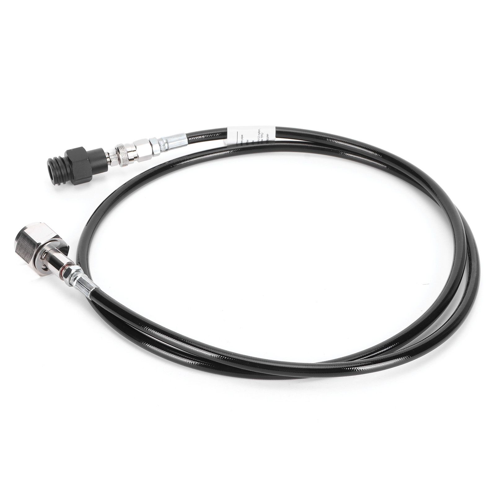 W21.8-14 1.5m Soda Hose Black CO2 Gas Cylinder Refilling Adapter Soda Maker view 3