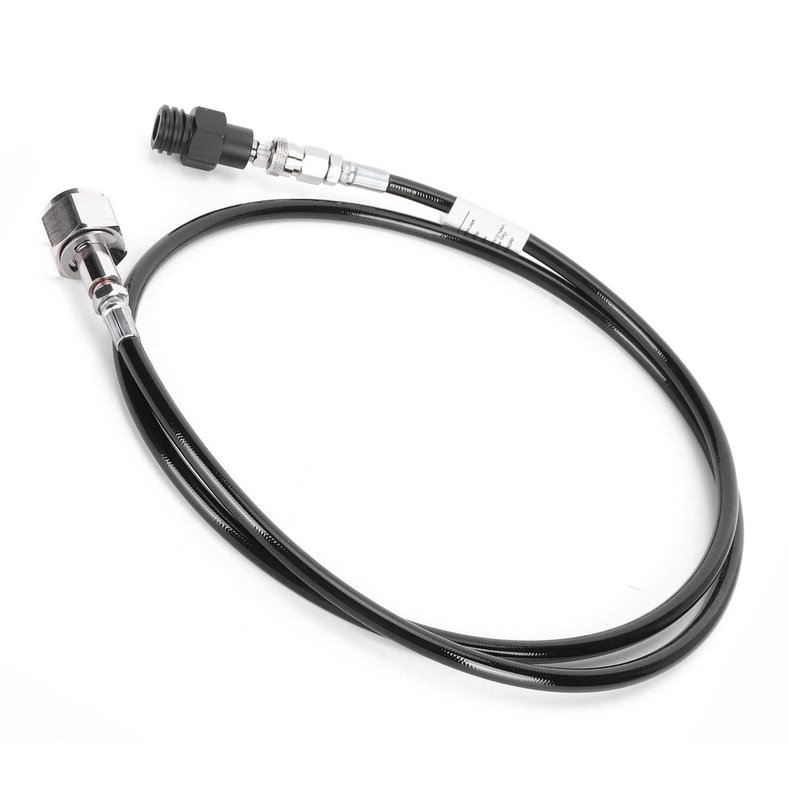 W21.8-14 1.5m Soda Hose Black CO2 Gas Cylinder Refilling Adapter Soda Maker view 7