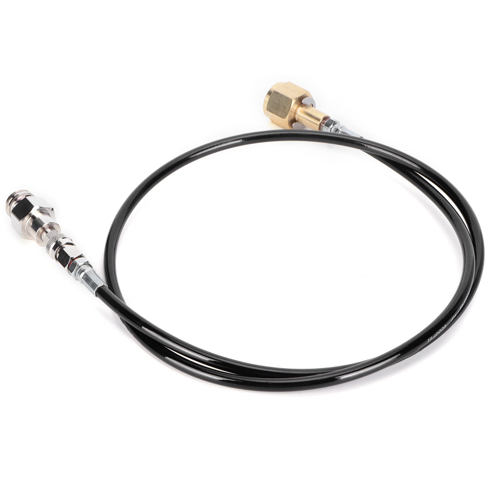 CO2 Cylinder Refill Adapter W21.8-14 with 50 inch Hose CO2 Tank Soda Maker view 4