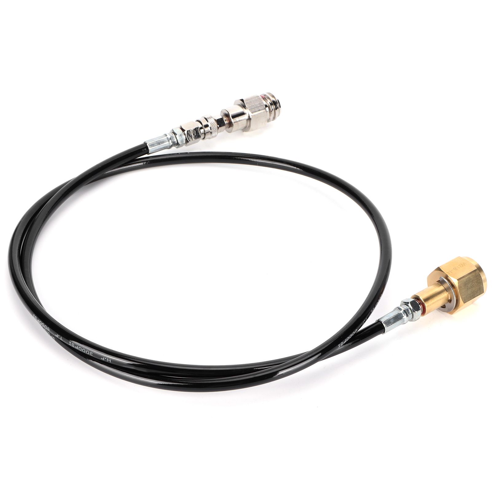 CO2 Cylinder Refill Adapter W21.8-14 with 50 inch Hose CO2 Tank Soda Maker view 6