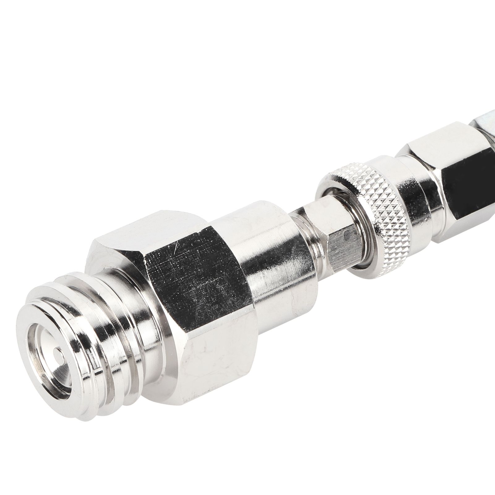 CO2 Cylinder Refill Adapter W21.8-14 with 50 inch Hose CO2 Tank Soda Maker view 12
