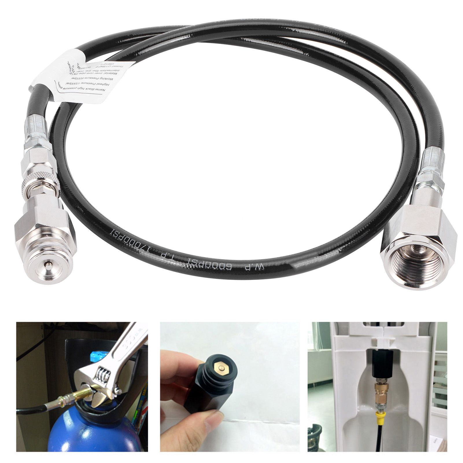 CO2 Universal External Hose Adapter G5/8-14 1m Soda Hose Soda Machine Accessories view 10