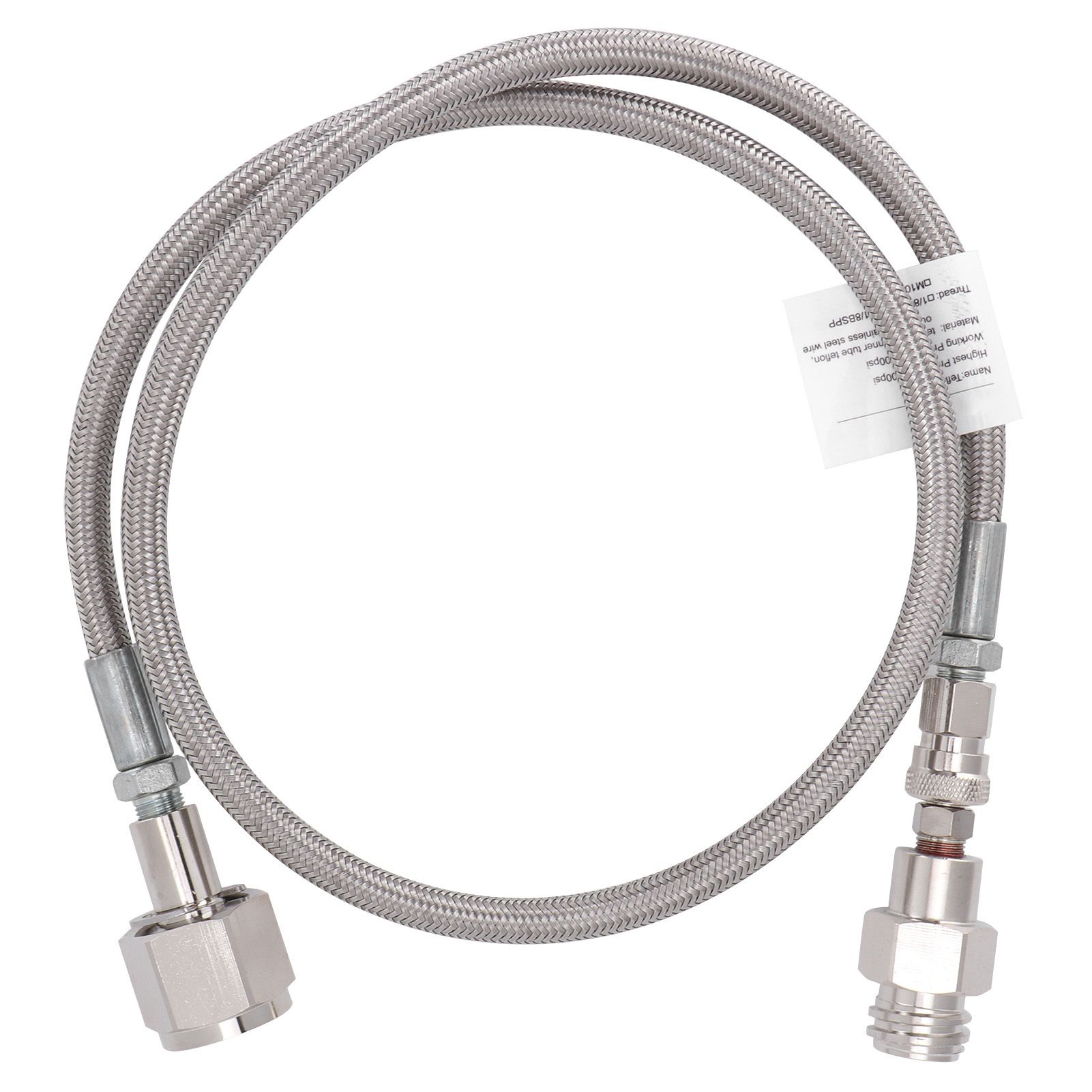 CO2 Universal External Hose Adapter G5/8-14 1m Soda PTFE Hose Soda Maker view 3
