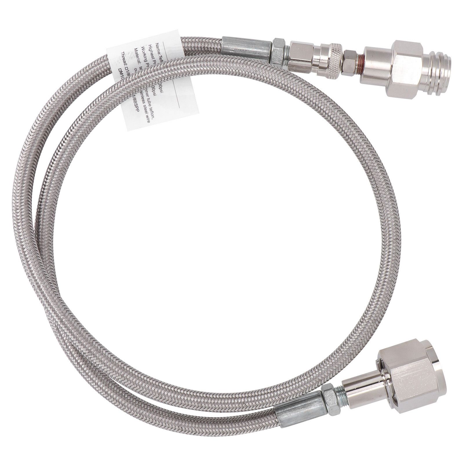 CO2 Universal External Hose Adapter G5/8-14 1m Soda PTFE Hose Soda Maker view 7