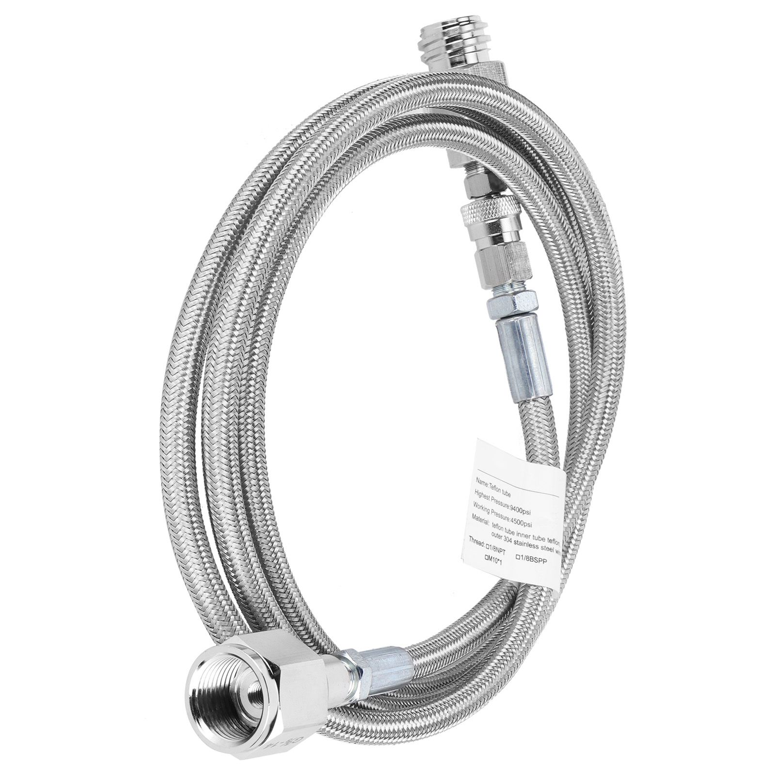 G5/8‑14 // TR21‑4 CO2 Gas Cylinder External Soda Hose Adapter Kit Soda view 7