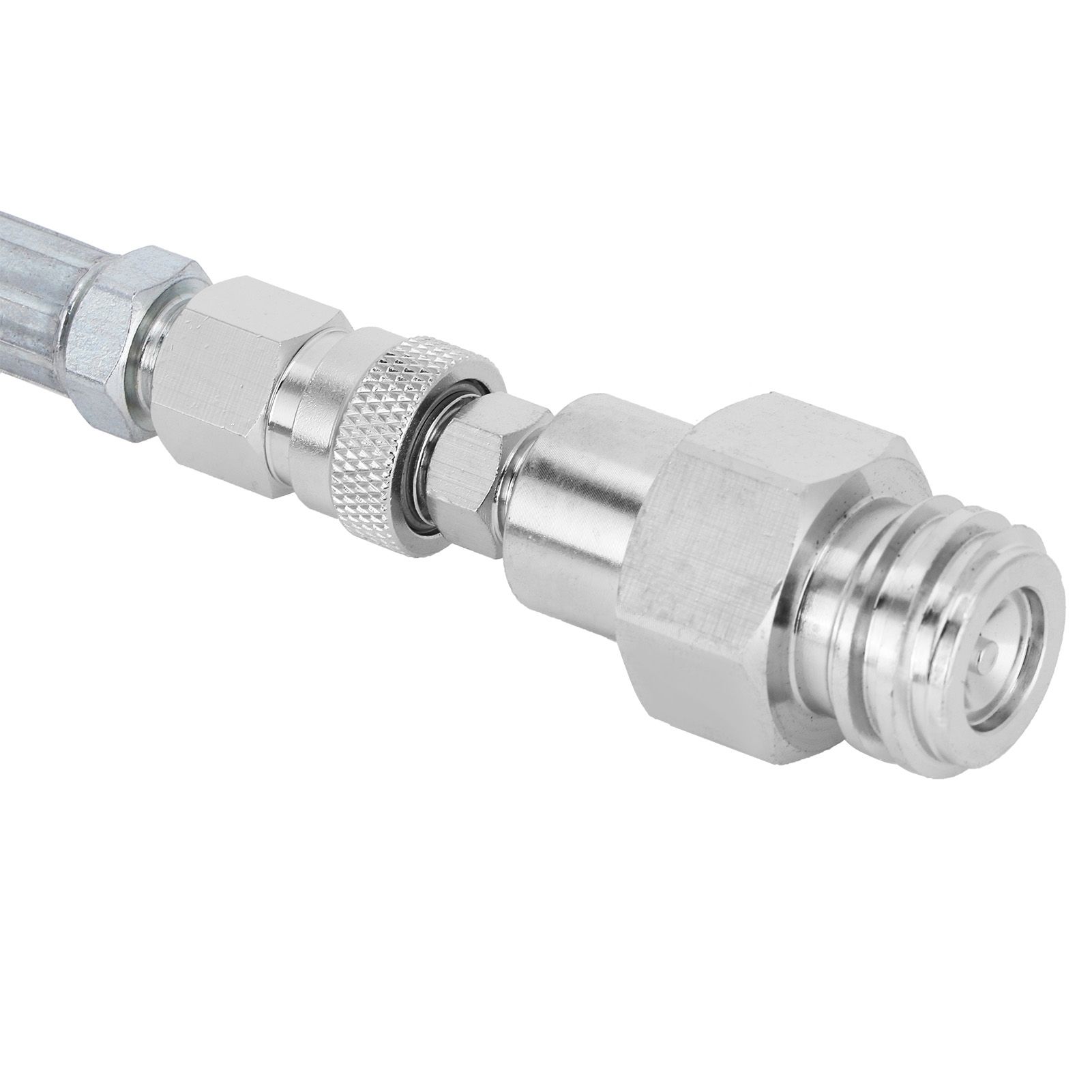 G5/8‑14 // TR21‑4 CO2 Gas Cylinder External Soda Hose Adapter Kit Soda view 12