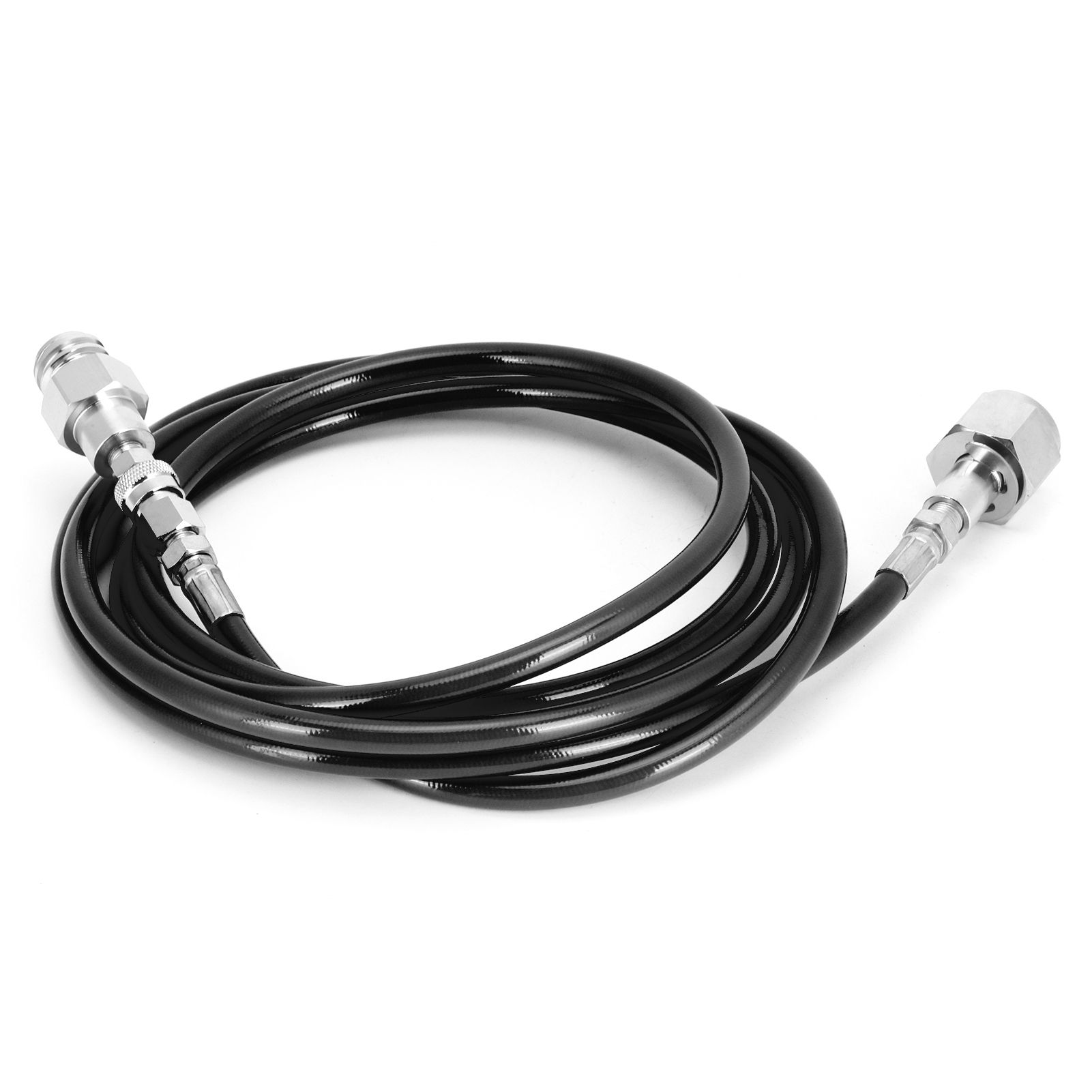 G5/8‑14 2.5m External Soda Hose Universal CO2 Gas Cylinder Refilling Adapter view 2