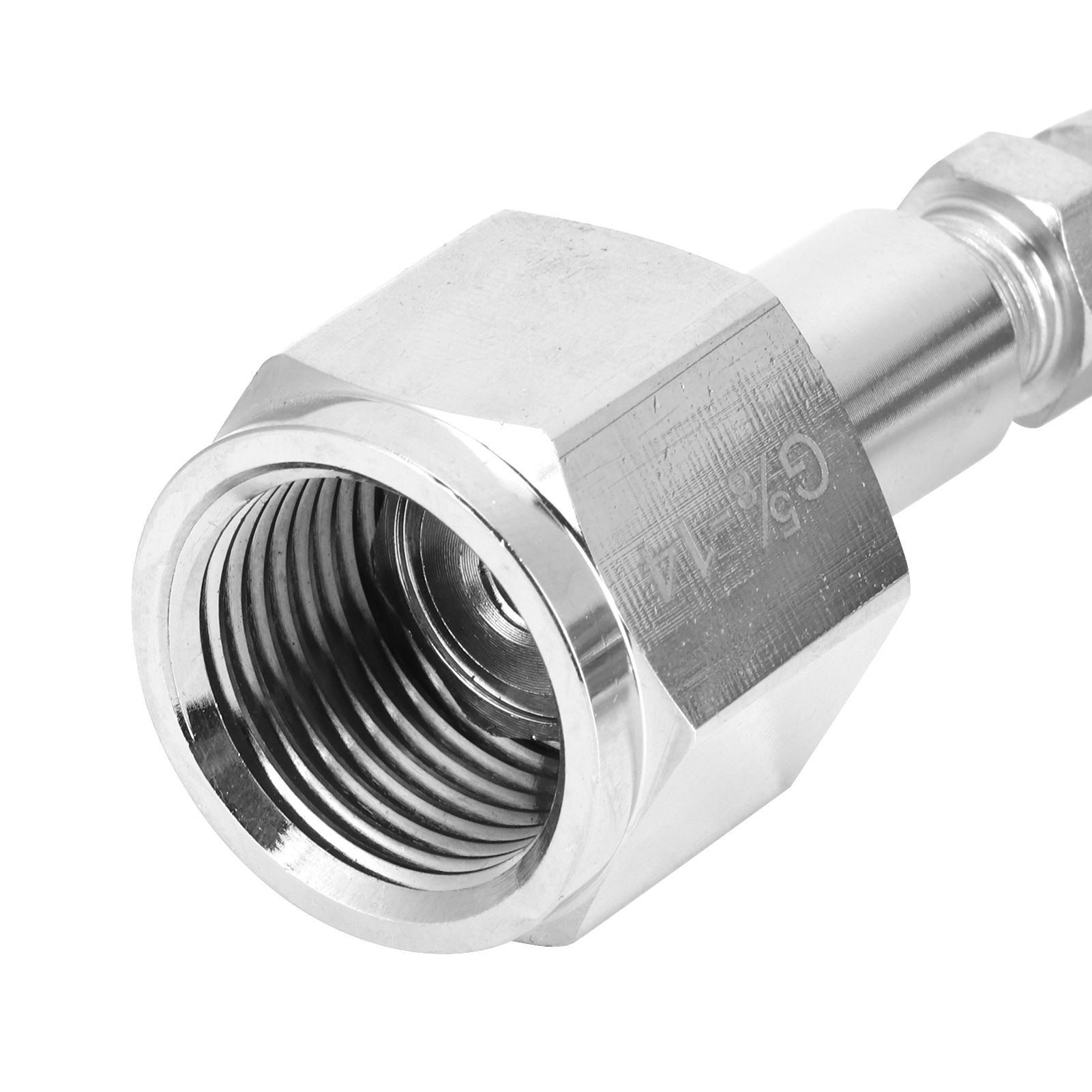 G5/8‑14 2.5m External Soda Hose Universal CO2 Gas Cylinder Refilling Adapter view 12