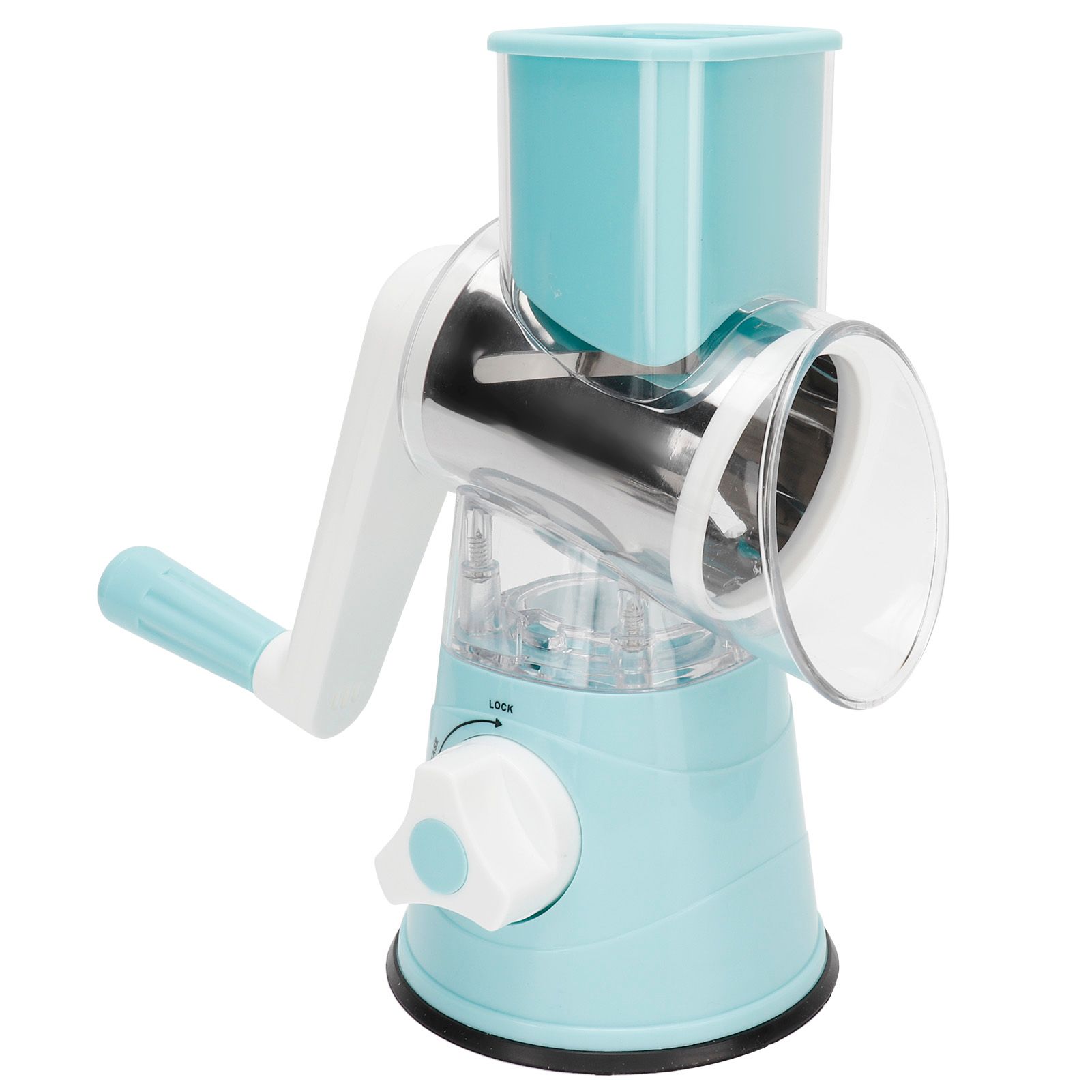 Vegetable Grater Cutter HandCranking Rotation Vegetable Cutting Tool Kitchen view 5