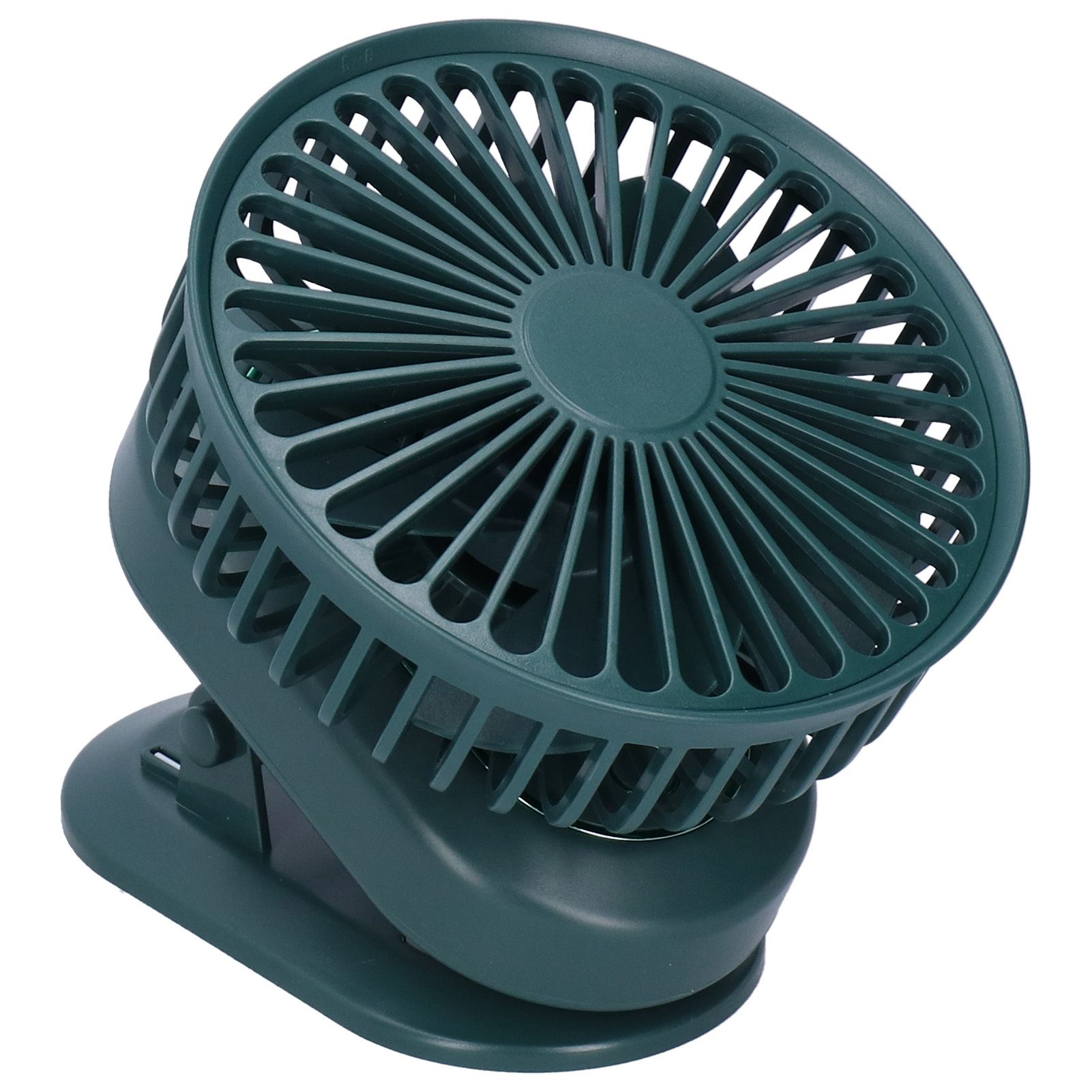 3‑Gears Portable Electric Fan Fully Automatic Shaking Head Electric Fan USB view 6