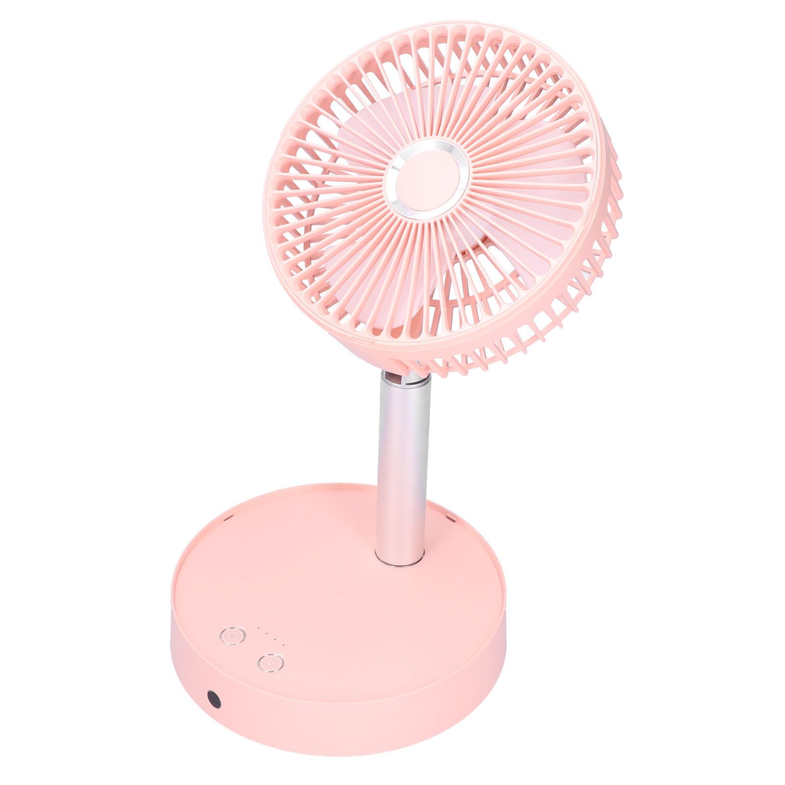 Mini Shake Head Fan Portable Folding Telescopic Electric Fan for Home Office view 4