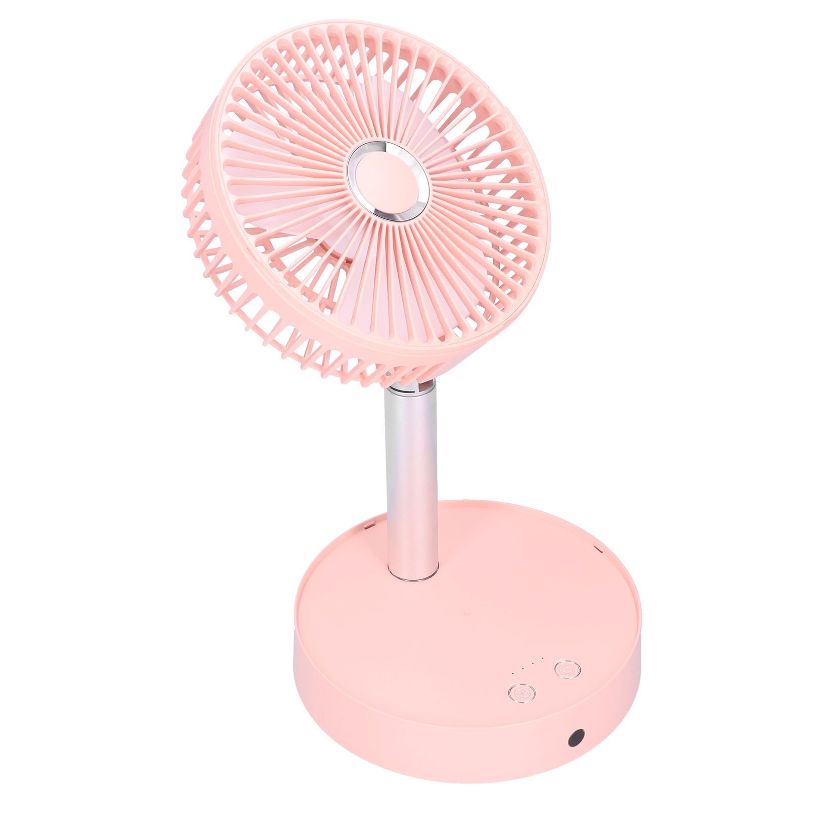 Mini Shake Head Fan Portable Folding Telescopic Electric Fan for Home Office view 5