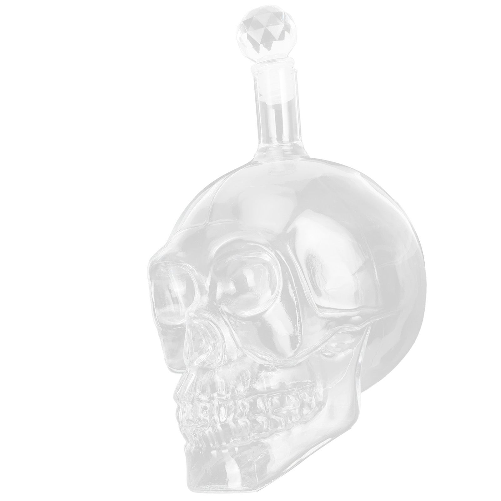 550ml Innovative Skull Shape Wine Bottle High Borosilicate Glass Red Wine view 2