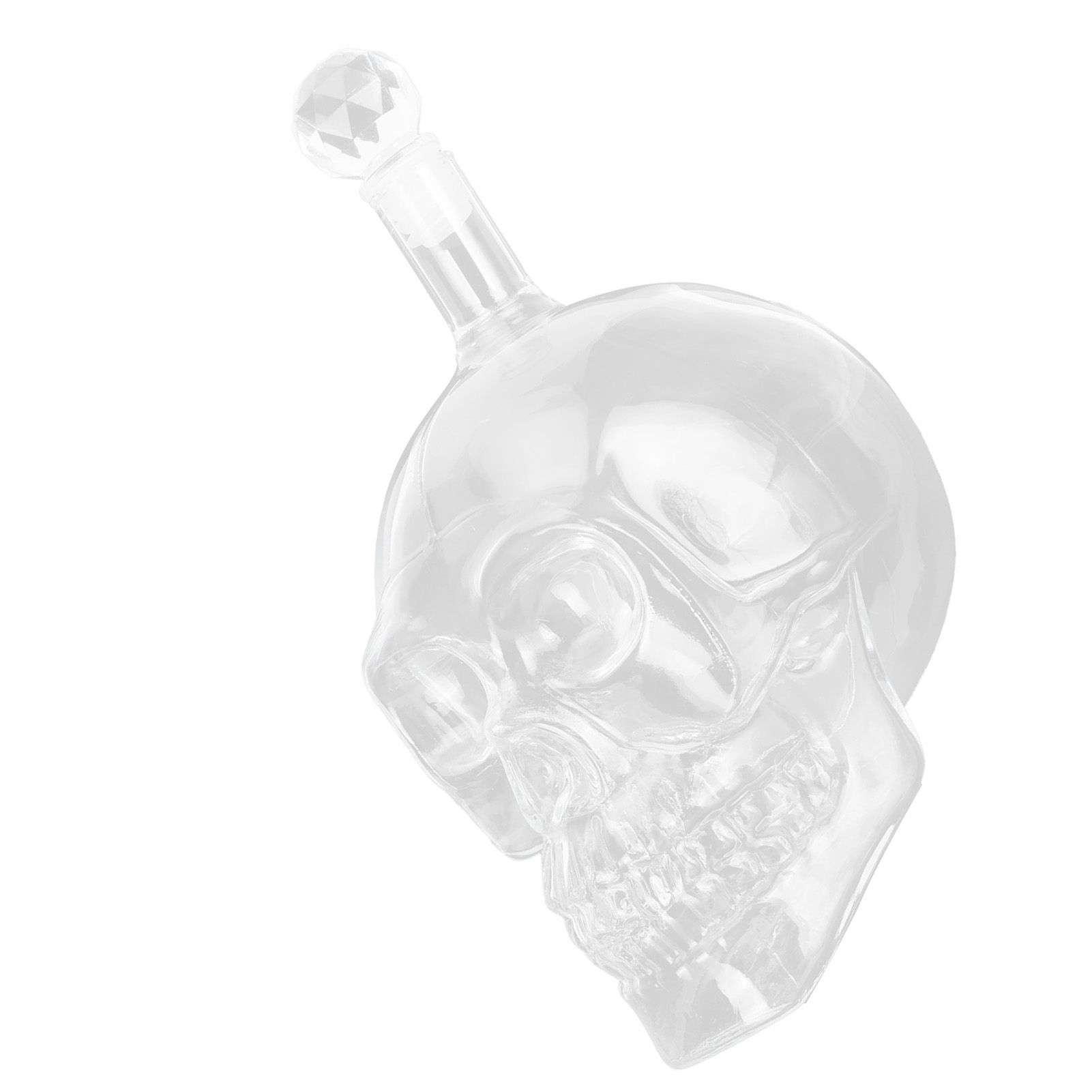 550ml Innovative Skull Shape Wine Bottle High Borosilicate Glass Red Wine view 3