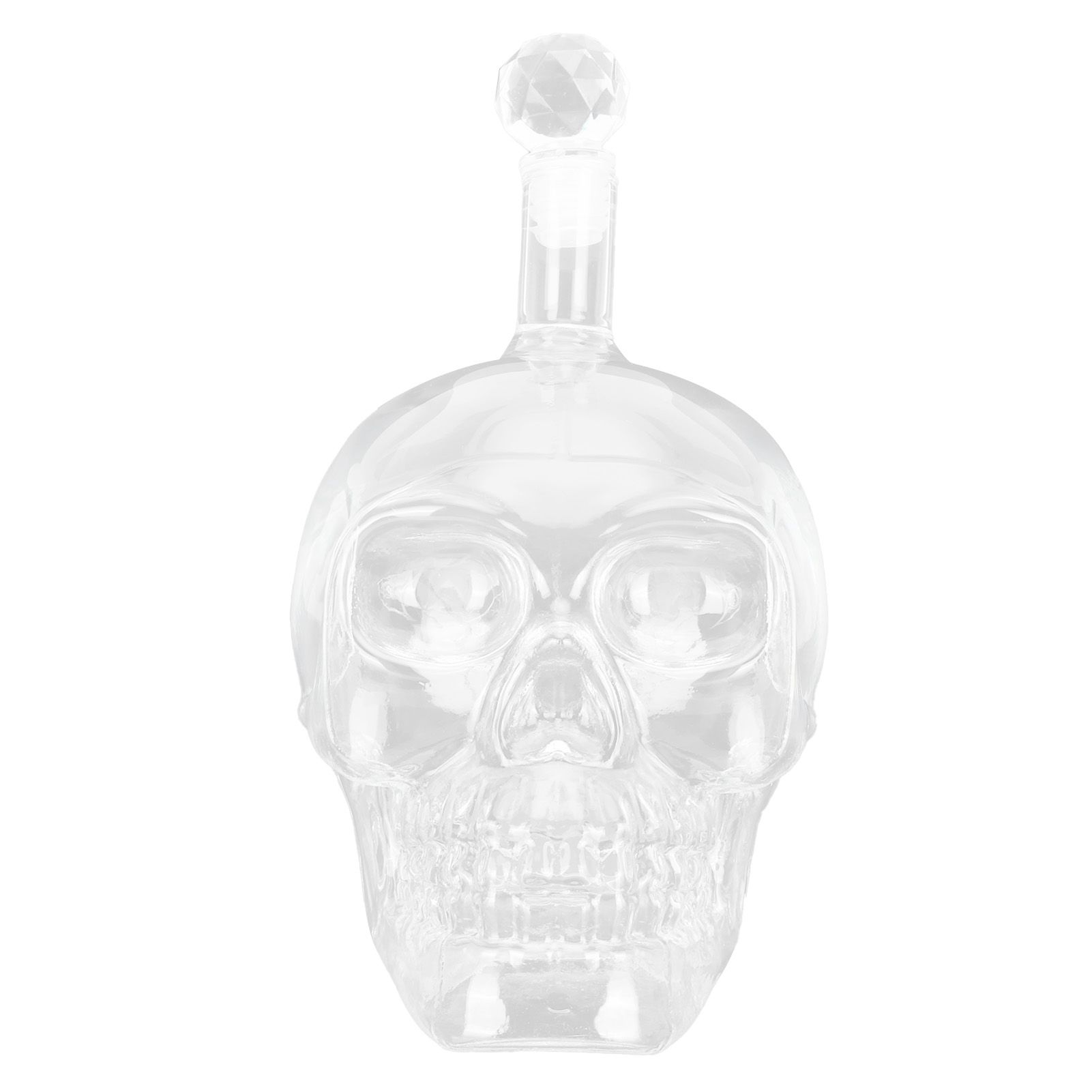 550ml Innovative Skull Shape Wine Bottle High Borosilicate Glass Red Wine view 4
