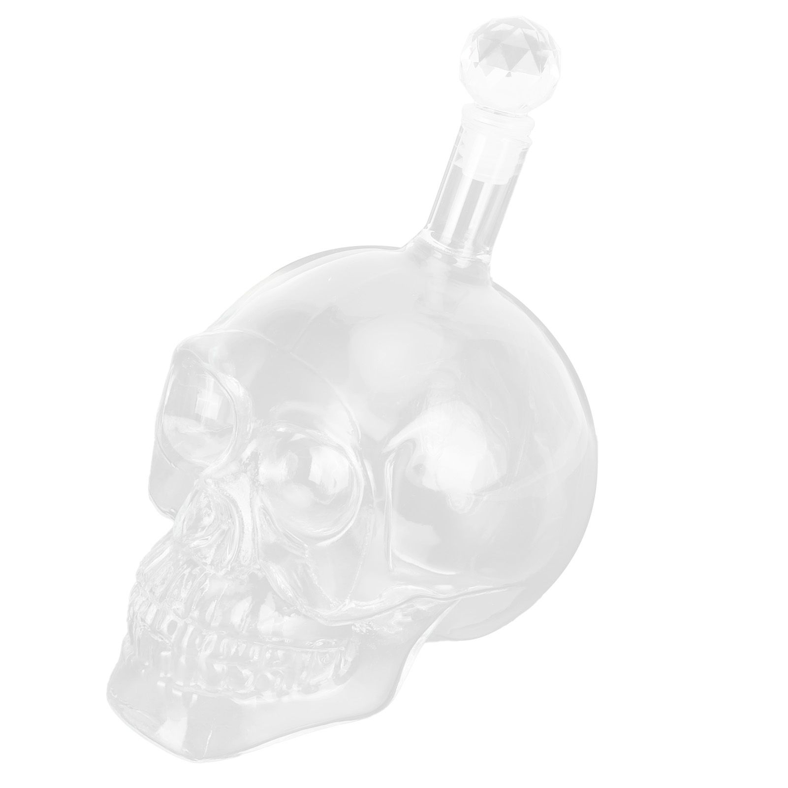550ml Innovative Skull Shape Wine Bottle High Borosilicate Glass Red Wine view 8