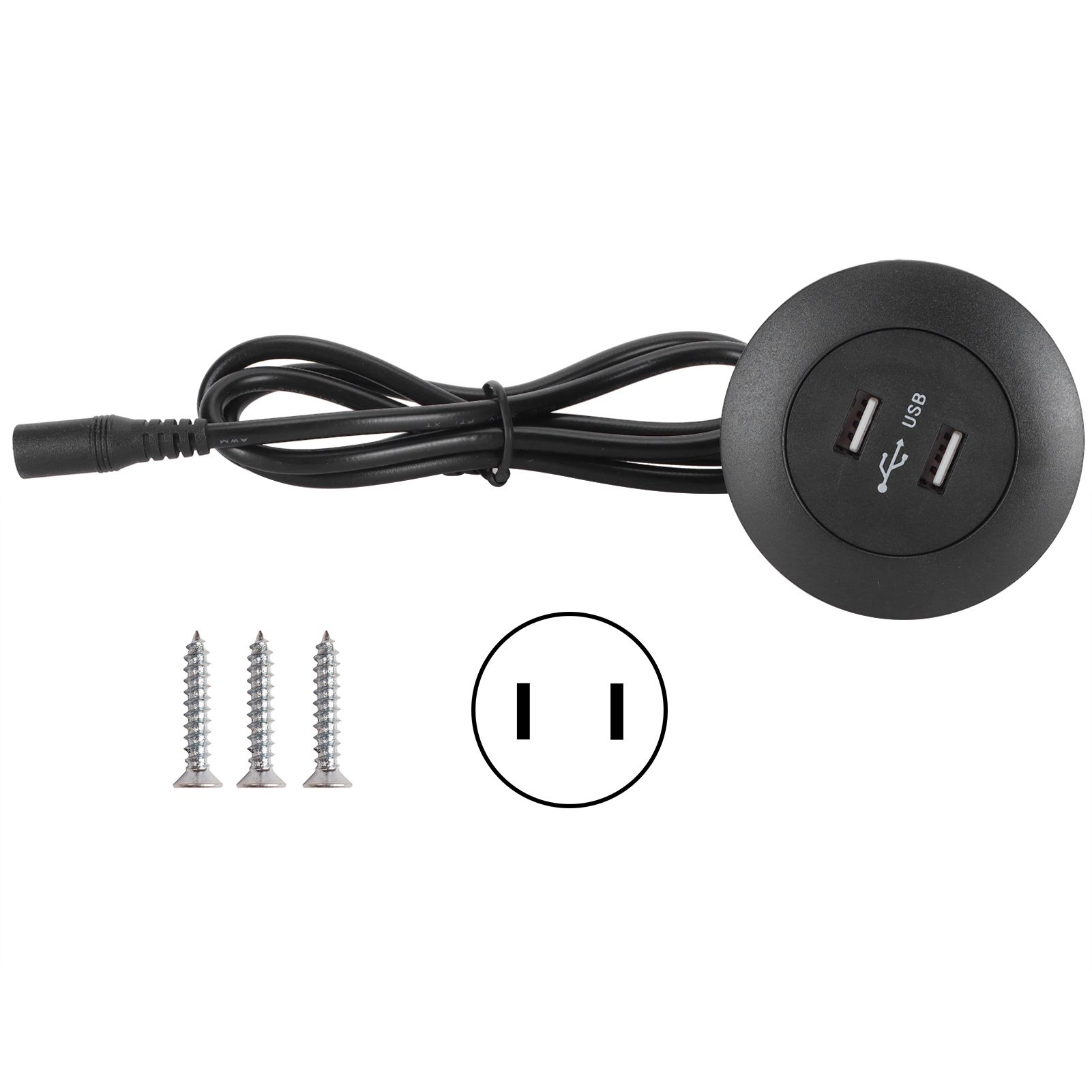 Dual USB2.0 Charging Socket Phone Charger for Electric Recliner Sofa Home view 2