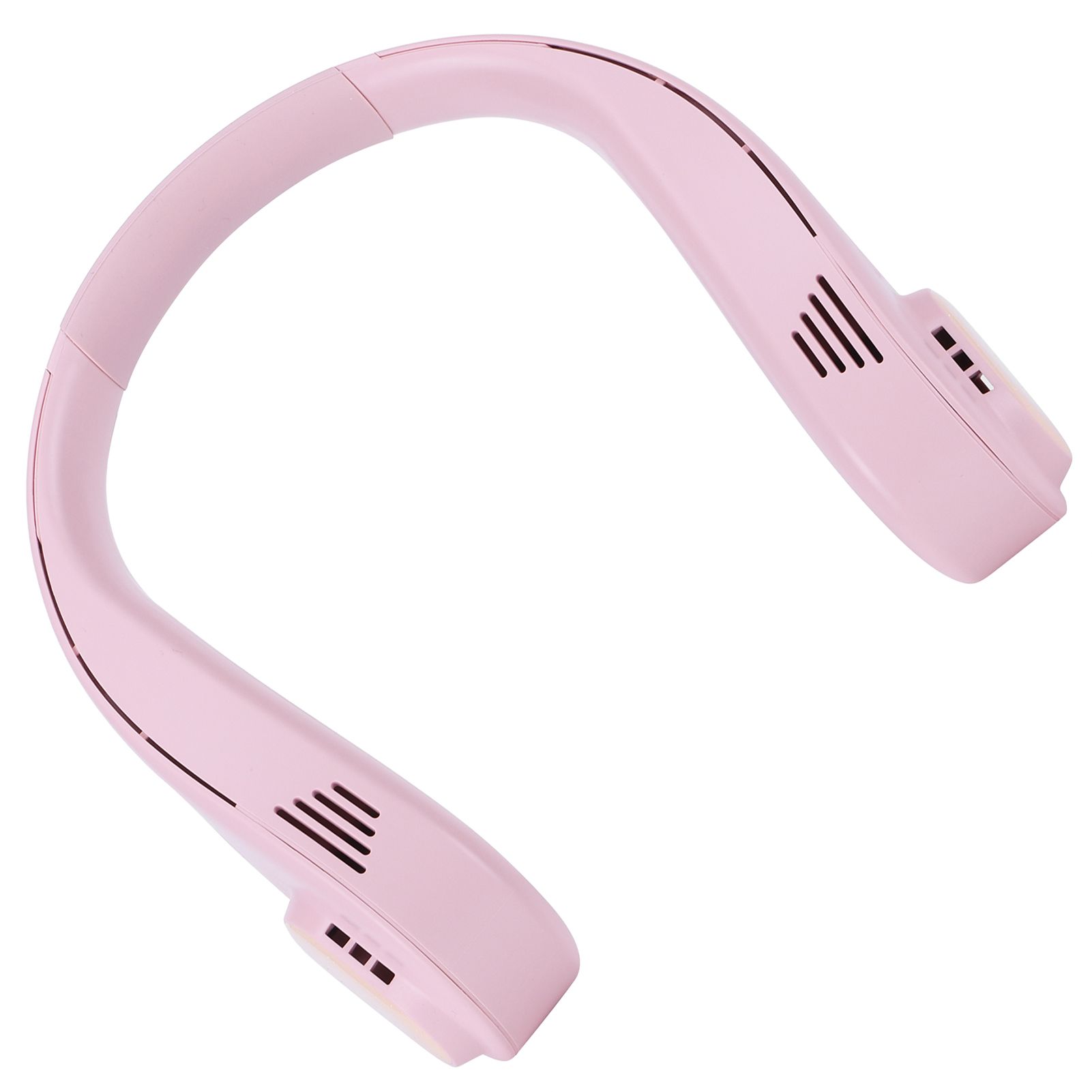 Pink Adjustable Hanging Neck Fan Portable Mini USB Electric Fan for Outdoor Home view 7